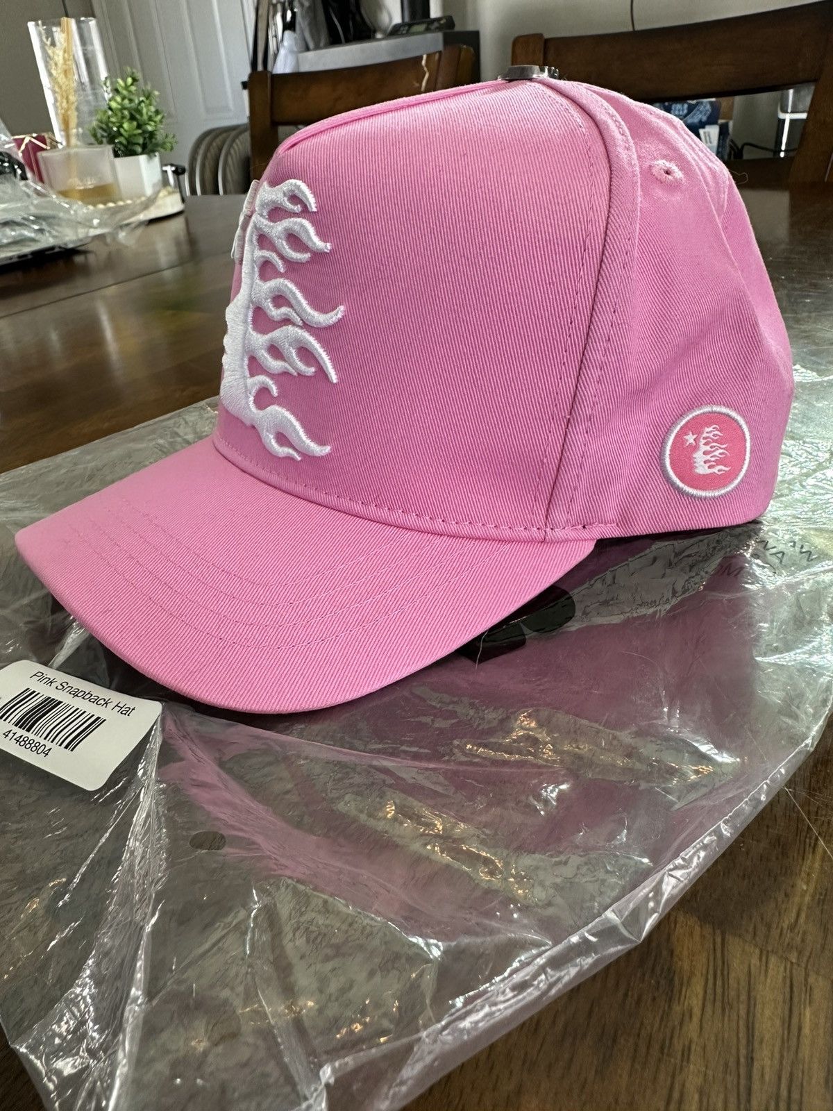 Hellstar Pink Snapback Hellstar Hats Available Now! NEW Hellstar Grey Hat $160 NEW  main image 2