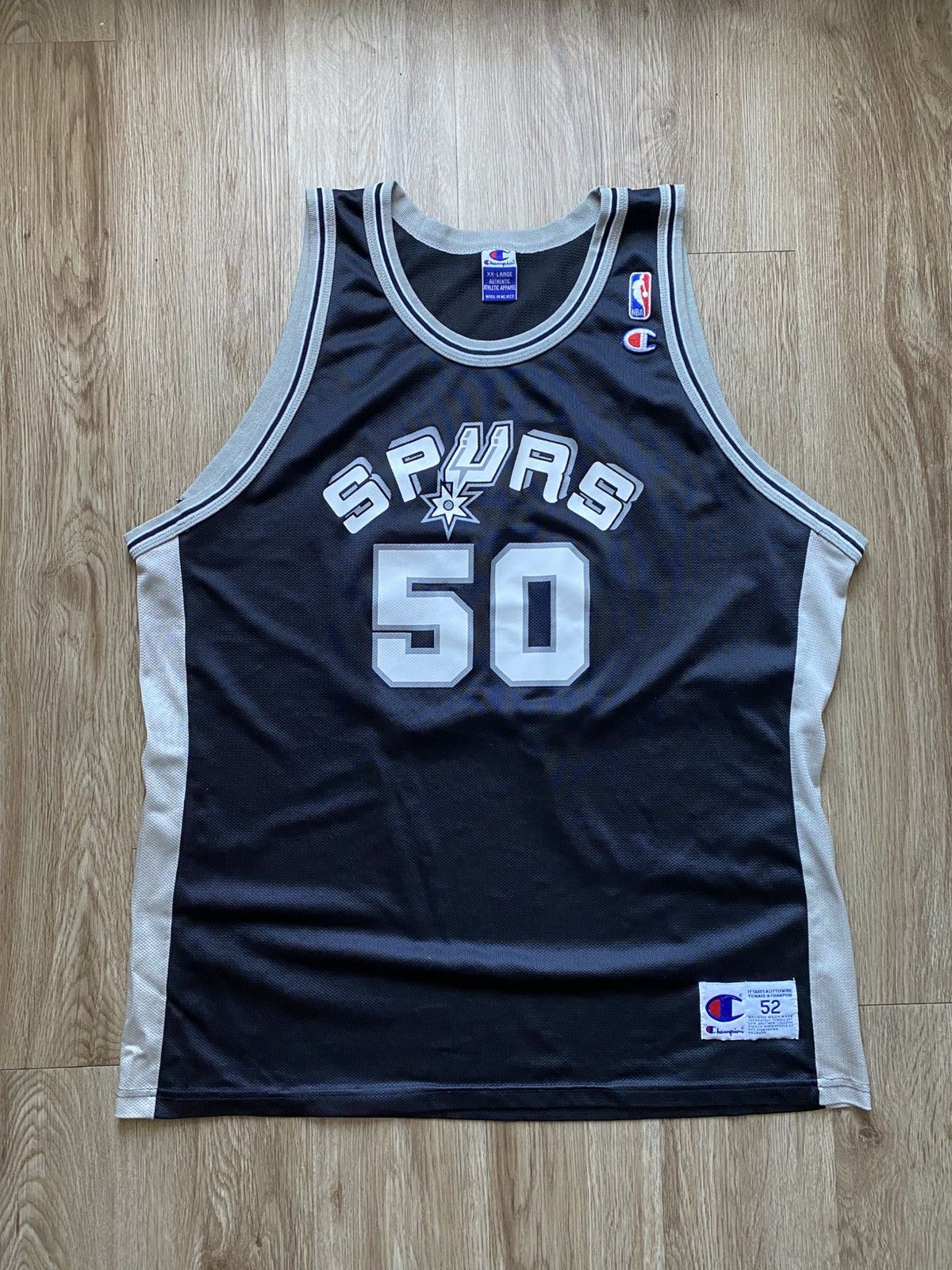 Champion NBA Vintage VTG 90s SAN ANTONIO SPURS DAVID ROBINSON NBA JERSEY CHAMPION Grailed