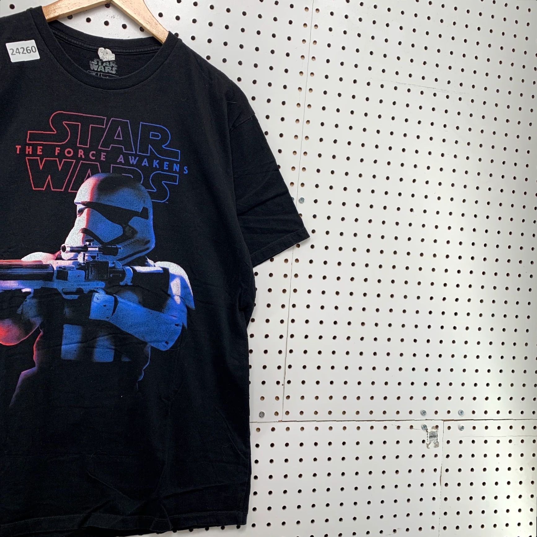Star Wars Star Wars Shirt Black Stormtroopers Adult XL Short Sleeve Movie TEE 22x29 Size US XL / EU 56 / 4 - 4 Thumbnail