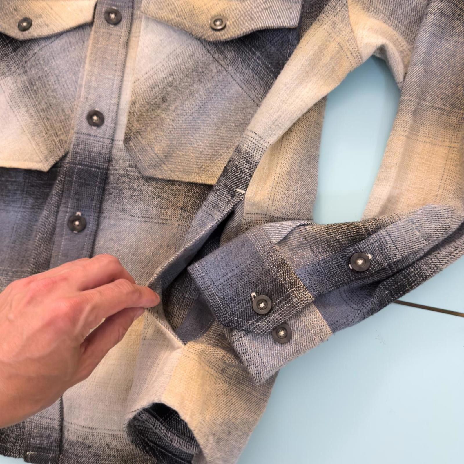 Corridor Corridor NYC Ombre Plaid Kingston Jacket Size US XS / EU 42 / 0 - 4 Thumbnail