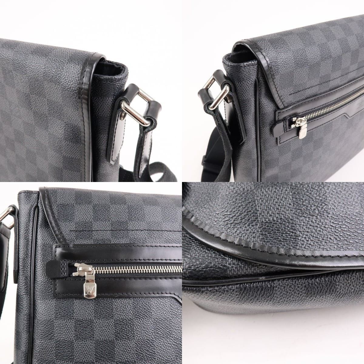 Louis Vuitton Louis Vuitton Damier Graphite Daniel MM Messenger Bag Size ONE SIZE - 6 Thumbnail