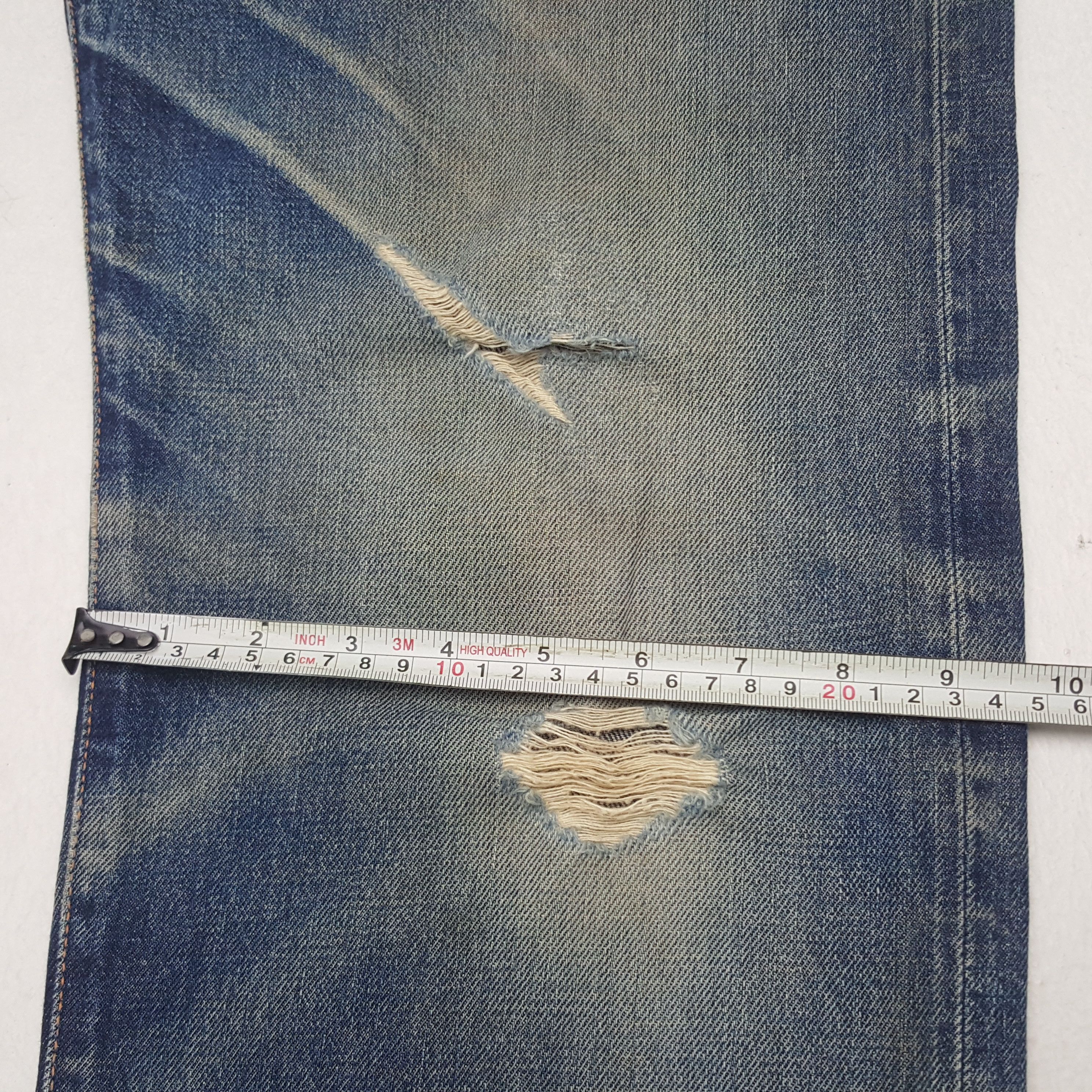 Evisu × Japanese Brand × Vintage Vintage Evisu Japanese Brand Daicock Custom Art Denim Jeans Size US 28 / EU 44 - 10 Thumbnail