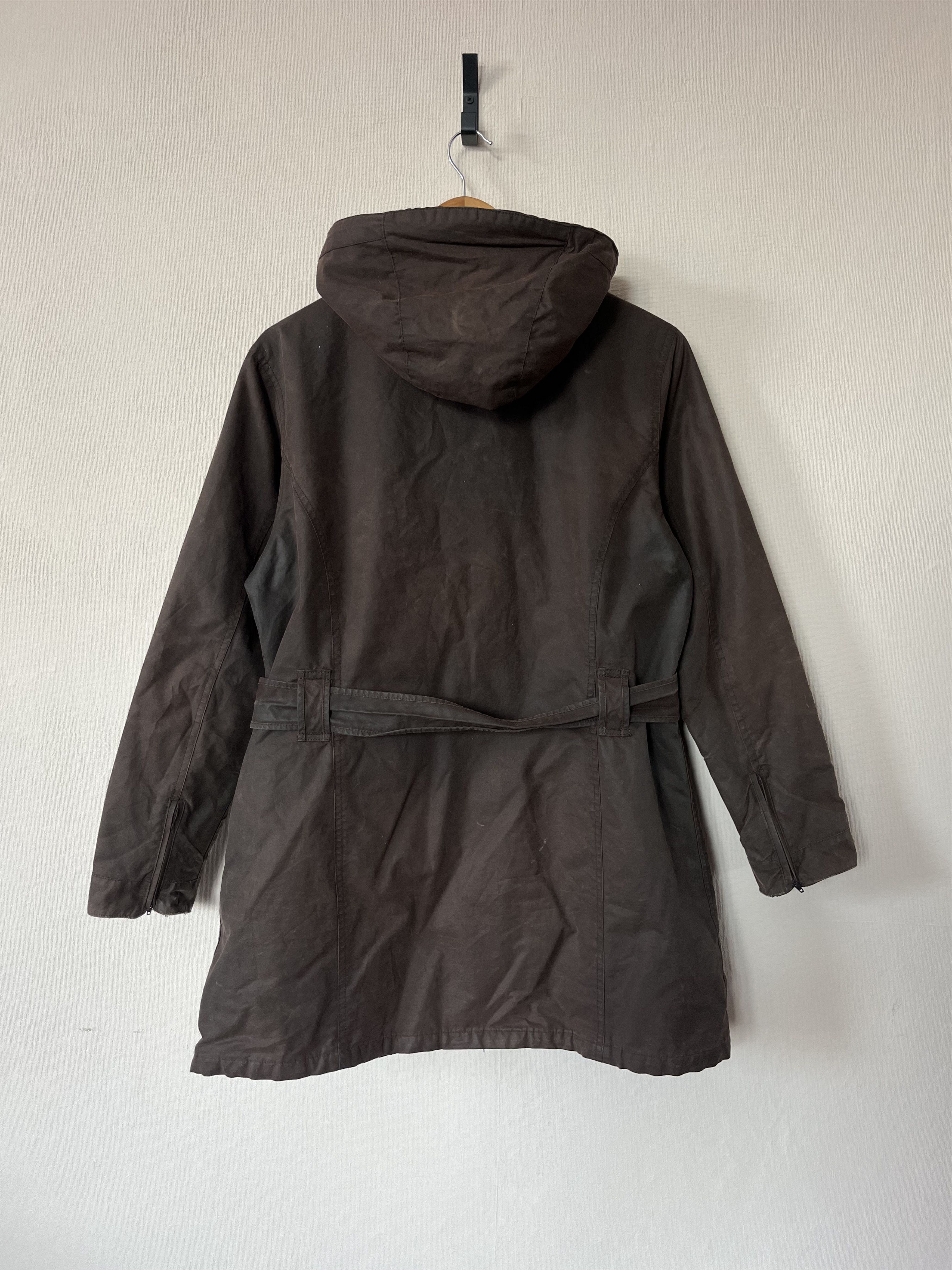 Barbour Barbour Cameron Wax Women's Hooded Jacket Brown British Size XL / US 12-14 / IT 48-50 - 3 Thumbnail