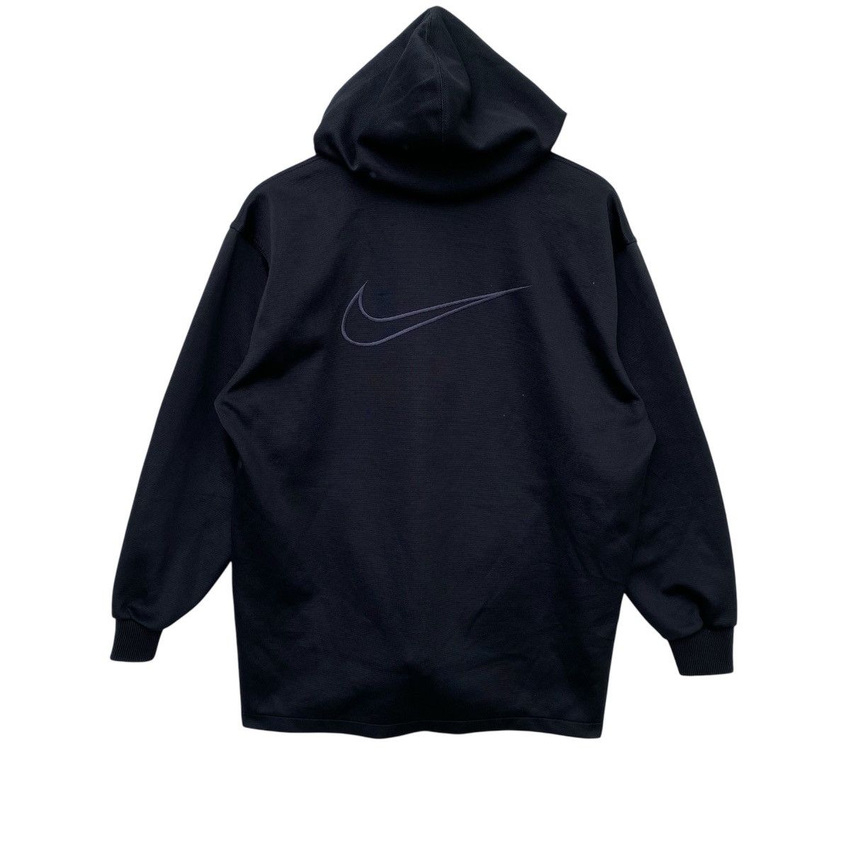 Nike Vintage 90s Nike Air Swoosh Half Zipper Hoodie | L | Swag Size US L / EU 52-54 / 3 - 12 Thumbnail