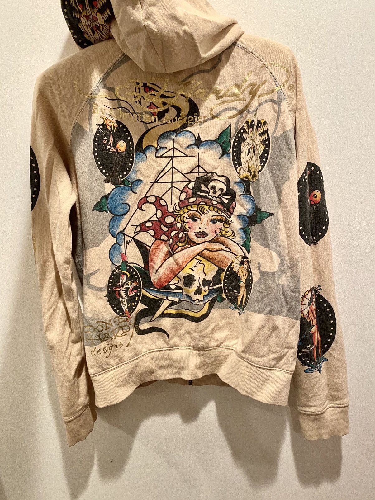 Christian Audigier × Ed Hardy Ed Hardy x Christian Audigier hoodie Size L / US 10 / IT 46 - 4 Thumbnail