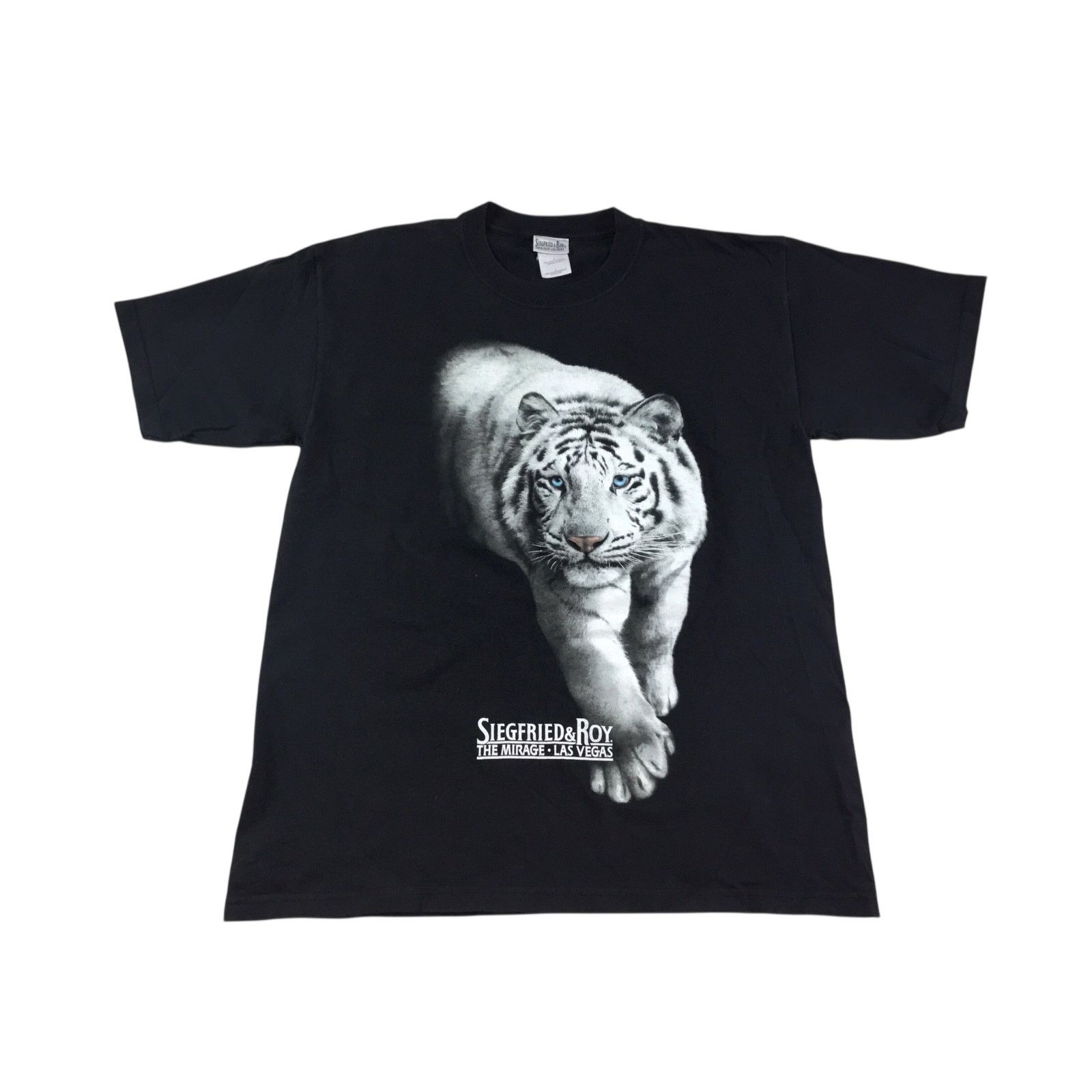 Other Siegfried & Roy L Vtg Mirage Las Vegas White Tiger T-Shirt Size US L / EU 52-54 / 3 - 1 Thumbnail
