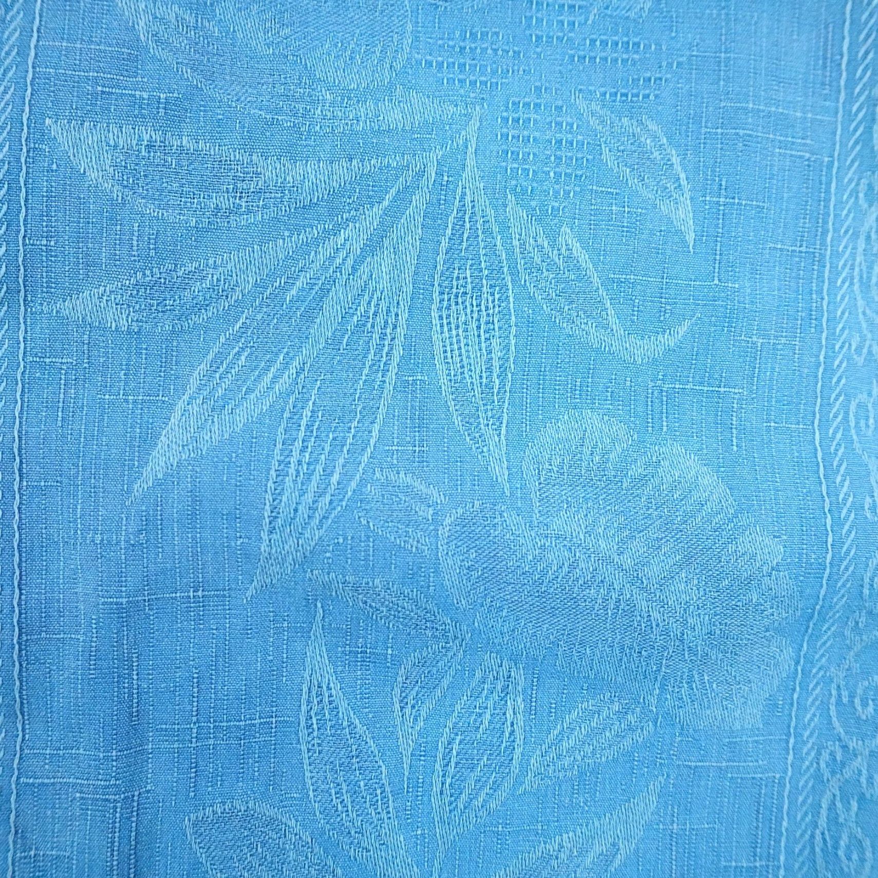 Tommy Bahama Tommy Bahama Shirt Mens L Blue Floral Embroidered Hawaiian Silk Camp Aloha Shirt Size US L / EU 52-54 / 3 - 4 Thumbnail