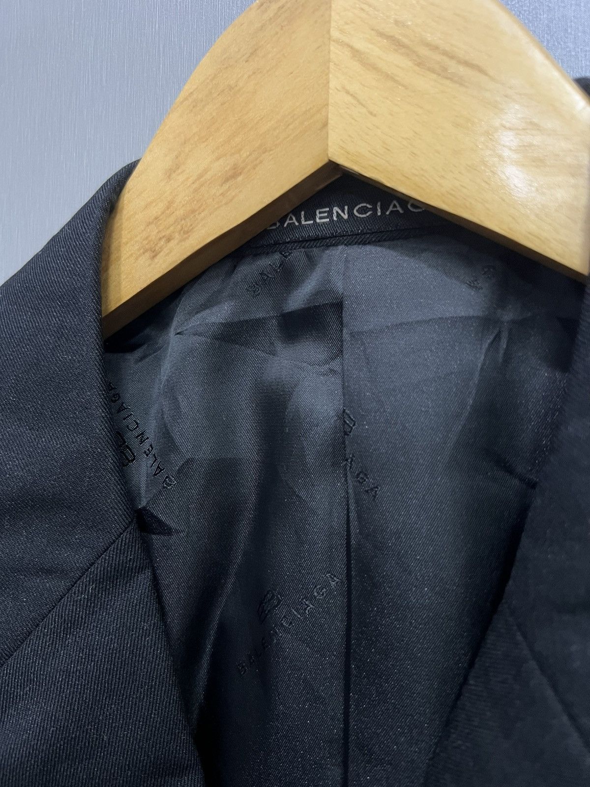 Balenciaga 90s Vintage Balenciaga Blazer Jacket Size 40R - 3 Thumbnail