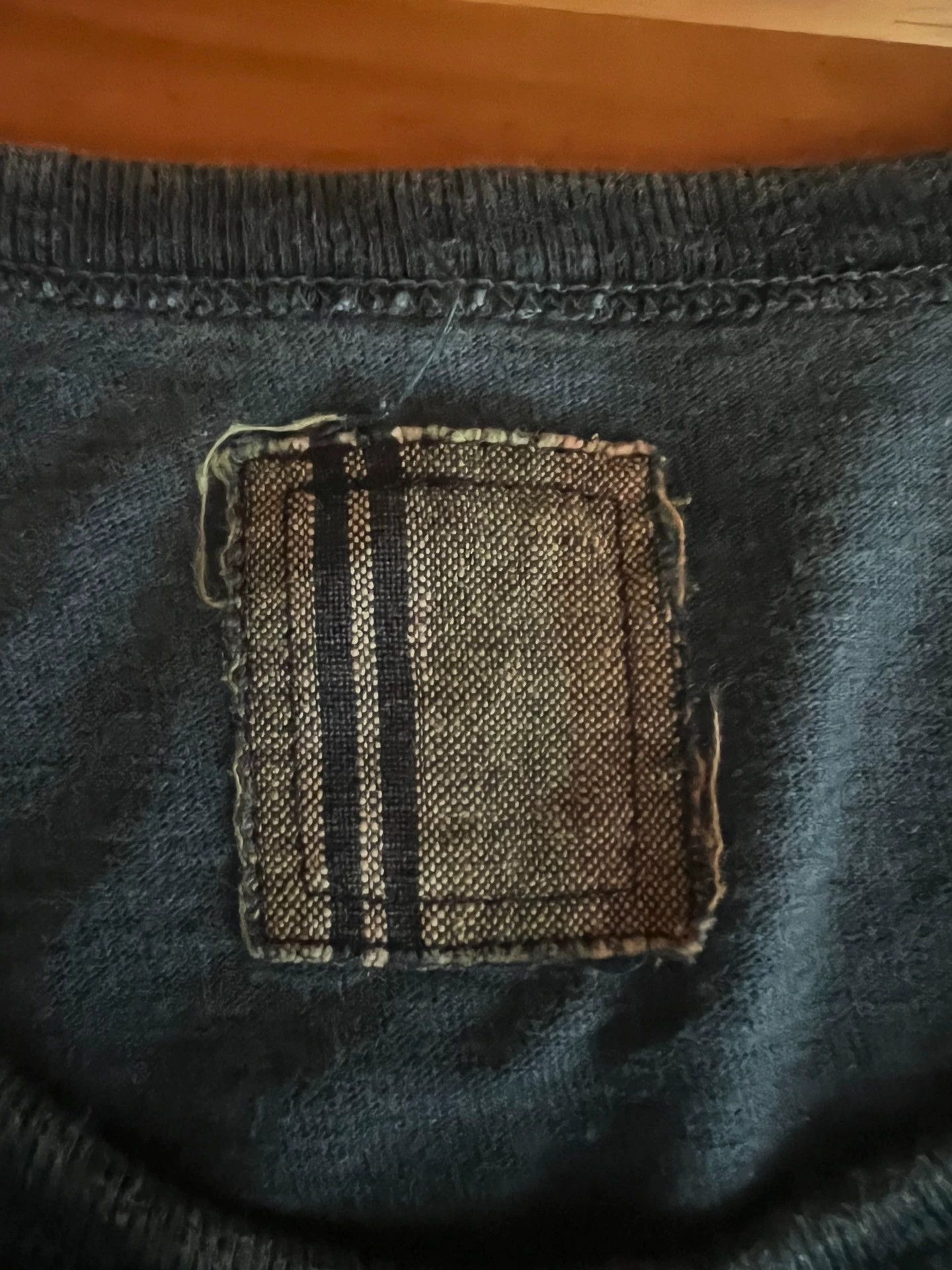 Visvim visvim ict 2015 indigo distressed short sleeve tee M Size US M / EU 48-50 / 2 - 8 Thumbnail