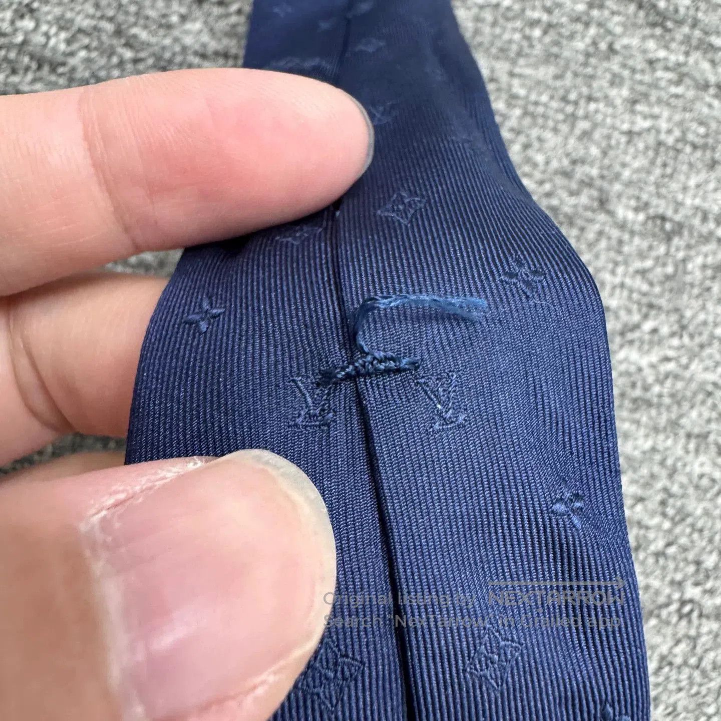 Louis Vuitton Louis Vuitton LV Monogram Tie. Size ONE SIZE - 3 Thumbnail