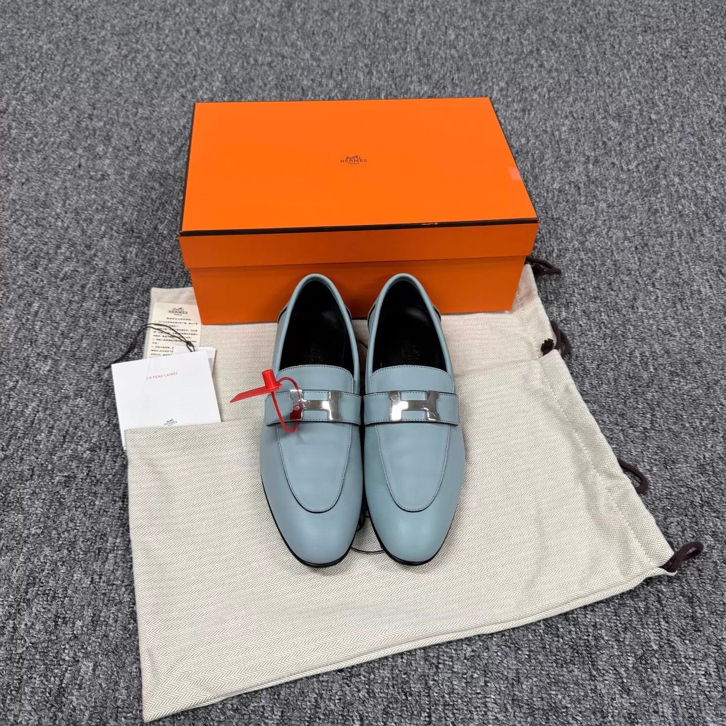 Hermes Hermes Women's Paris Silver H Constance Loafer Size US 6.5 / IT 36.5 - 2 Thumbnail