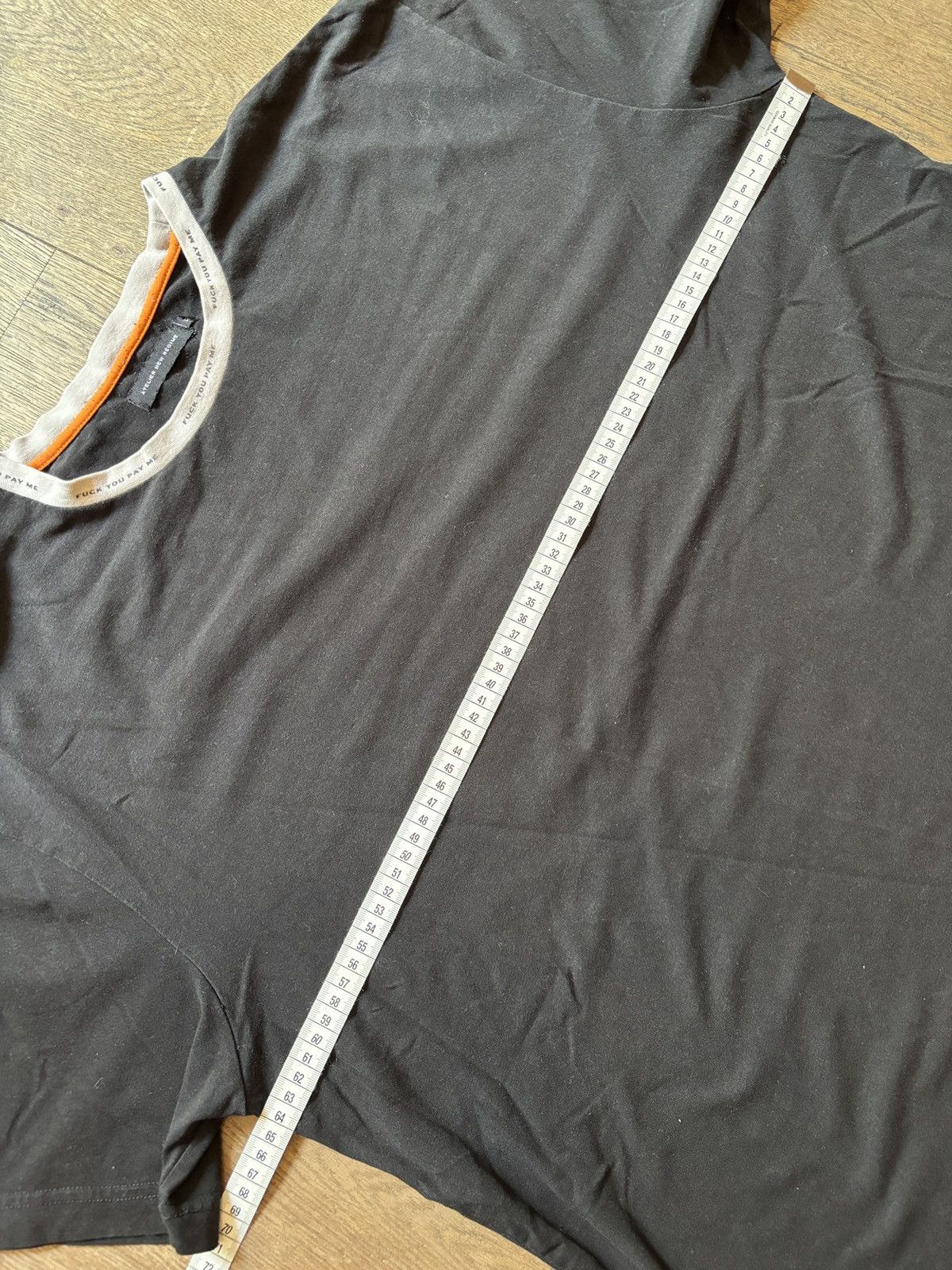 Atelier New Regime Fuck You Pay Me Tee Size US XL / EU 56 / 4 - 5 Thumbnail