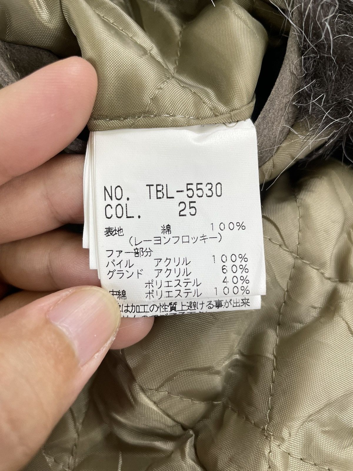 Le Grande Bleu (L.G.B.) × Tornado Mart × Vintage VINTAGE TORNADO MART Japanese Brand Faux Fur Collar Jacket Size US M / EU 48-50 / 2 - 8 Thumbnail