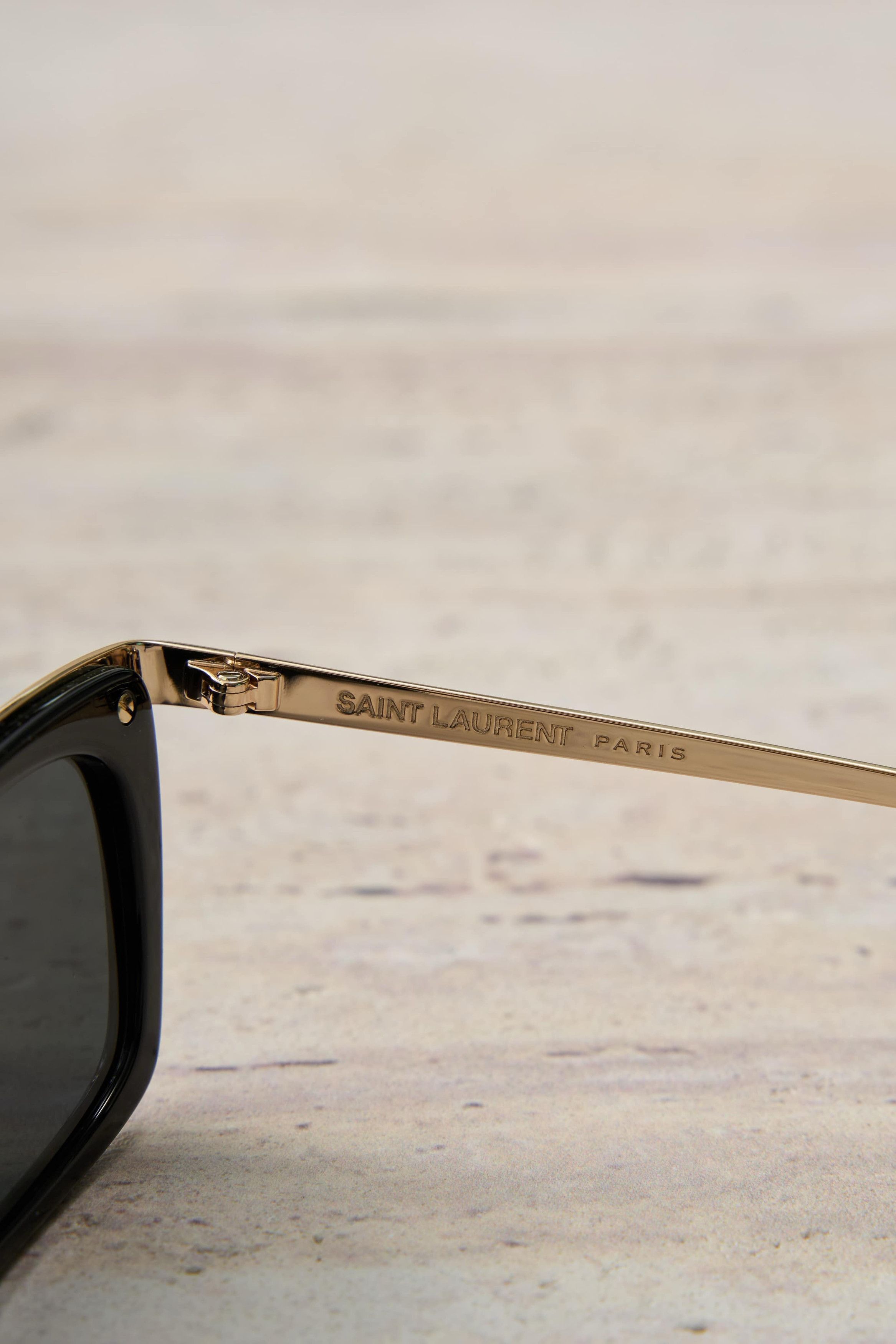 Saint Laurent Paris SAINT LAURENT SL 766 001 GOLD BLACK Size ONE SIZE - 7 Thumbnail