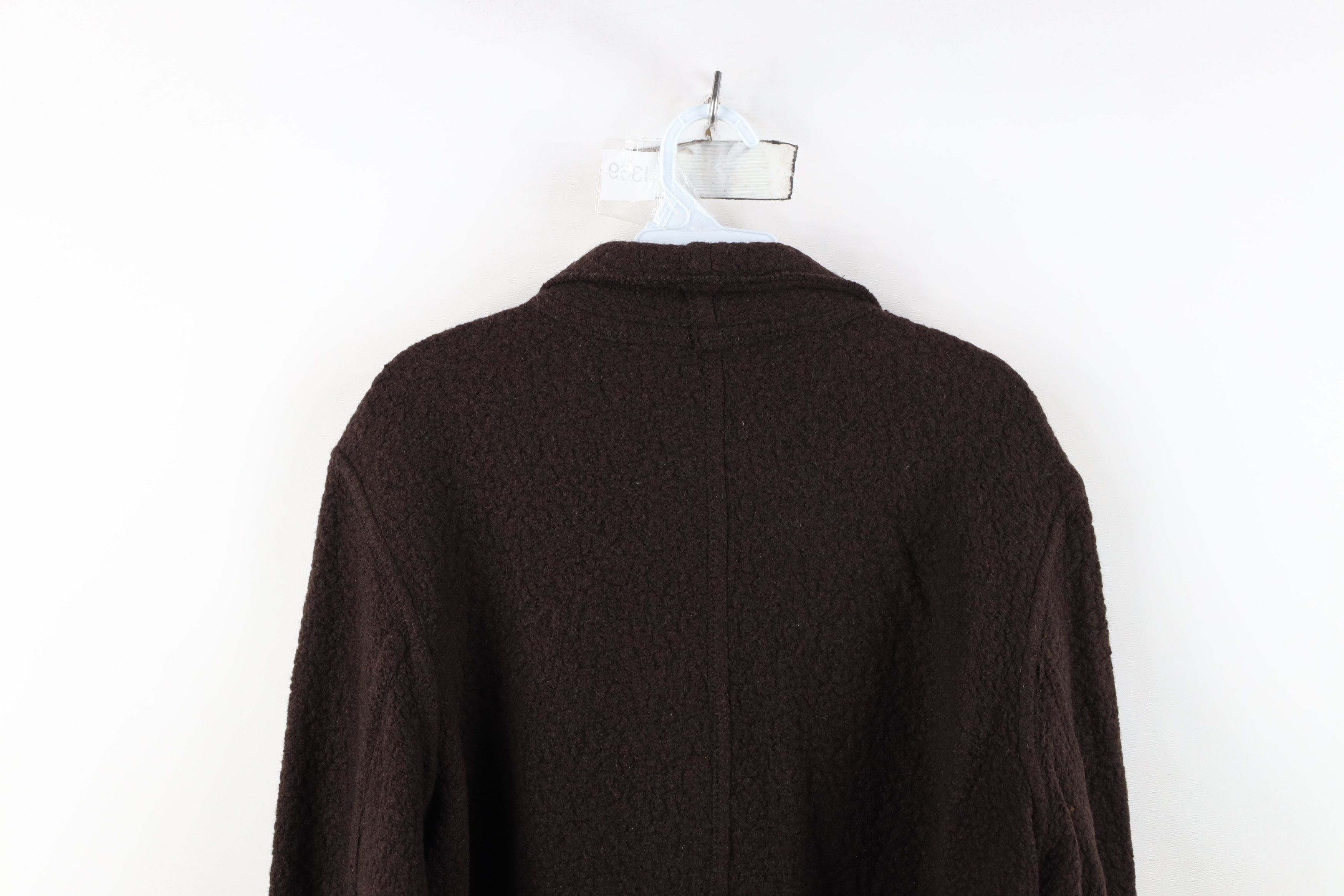 Eileen Fisher Eileen Fisher Virgin Wool Knit Button Sweater Jacket Brown Size L / US 10 / IT 46 - 13 Thumbnail