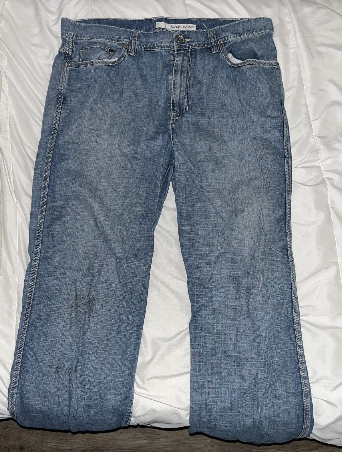DKNY DKNY baggy y2k jeans size 36x32 Size US 36 / EU 52 - 1 Thumbnail