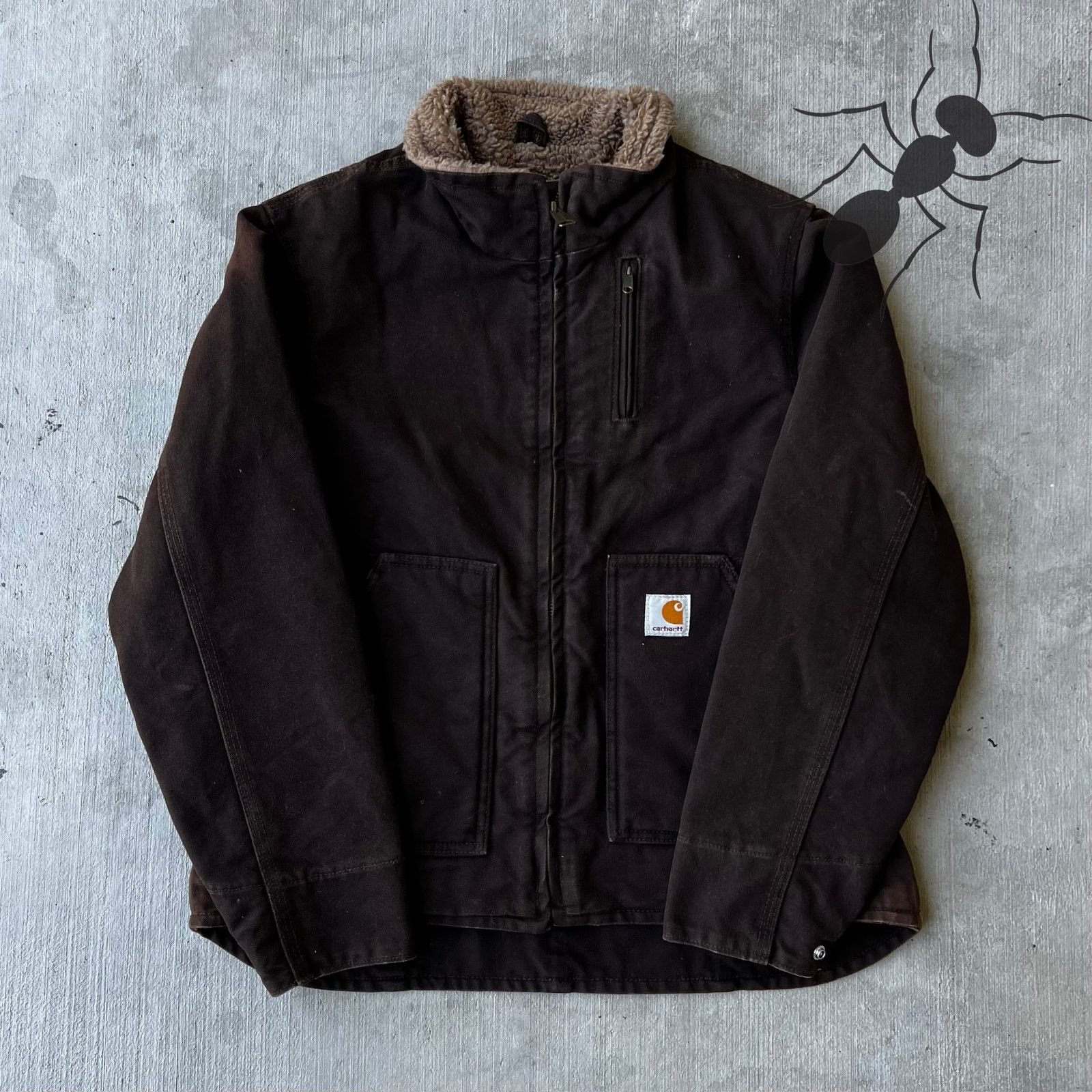 Carhartt × Vintage Copied - Carhartt work wear jacket Size US S / EU 44-46 / 1 - 1 Thumbnail