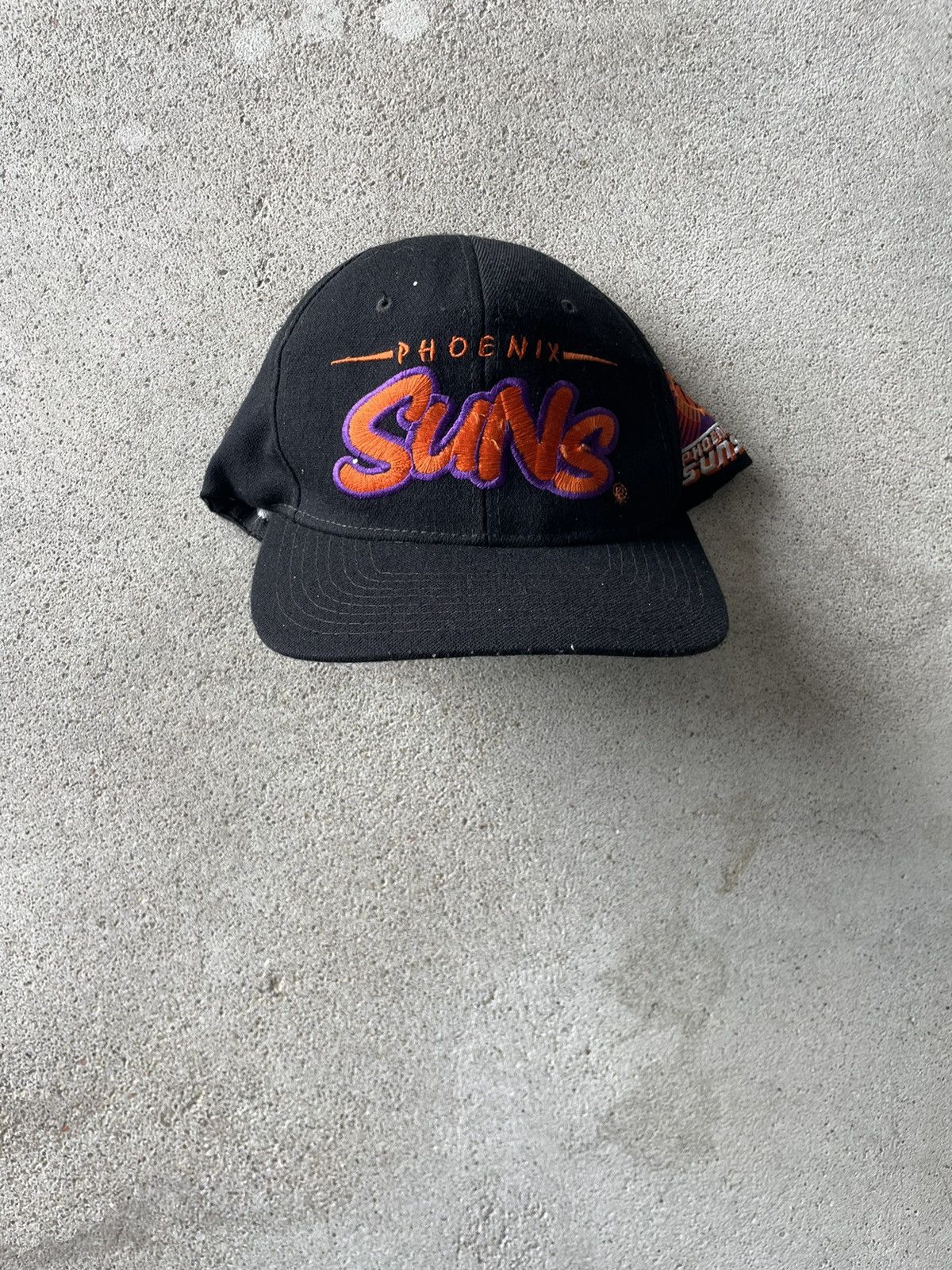 Starter × Vintage Vintage Starter Phoenix Suns Bubble Script hat | Grailed