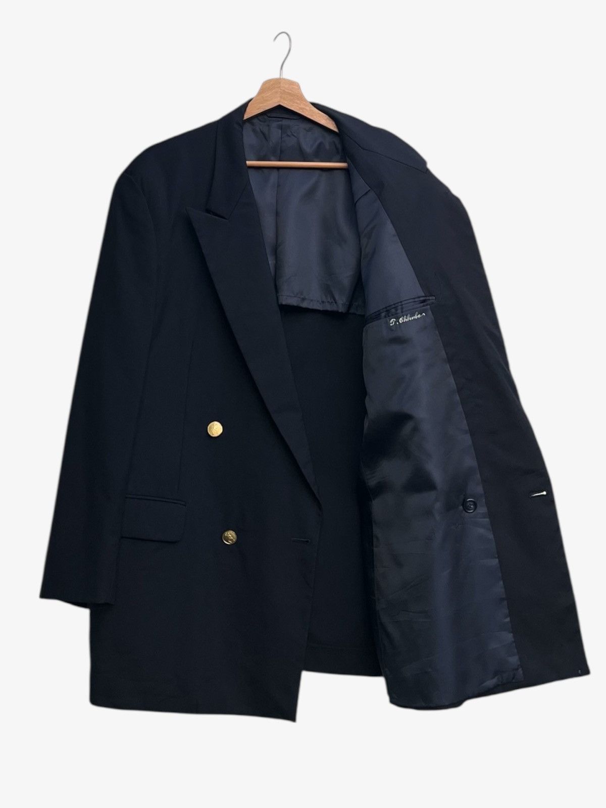 Moschino Moschino Cheap and Chic Navy Double Breasted Tailored Jacket Size US L / EU 52-54 / 3 - 4 Thumbnail