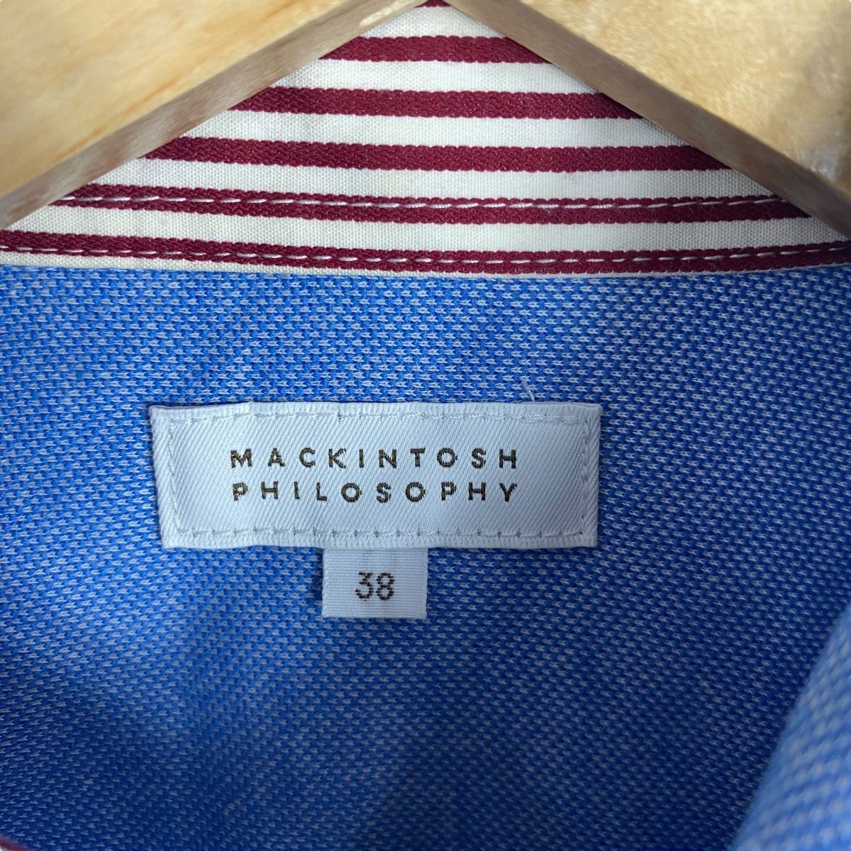 Japanese Brand × Mackintosh MACKINTOSH PHILOSOPHY Polo Shirt Button Down Size 38 Size US M / EU 48-50 / 2 - 6 Thumbnail