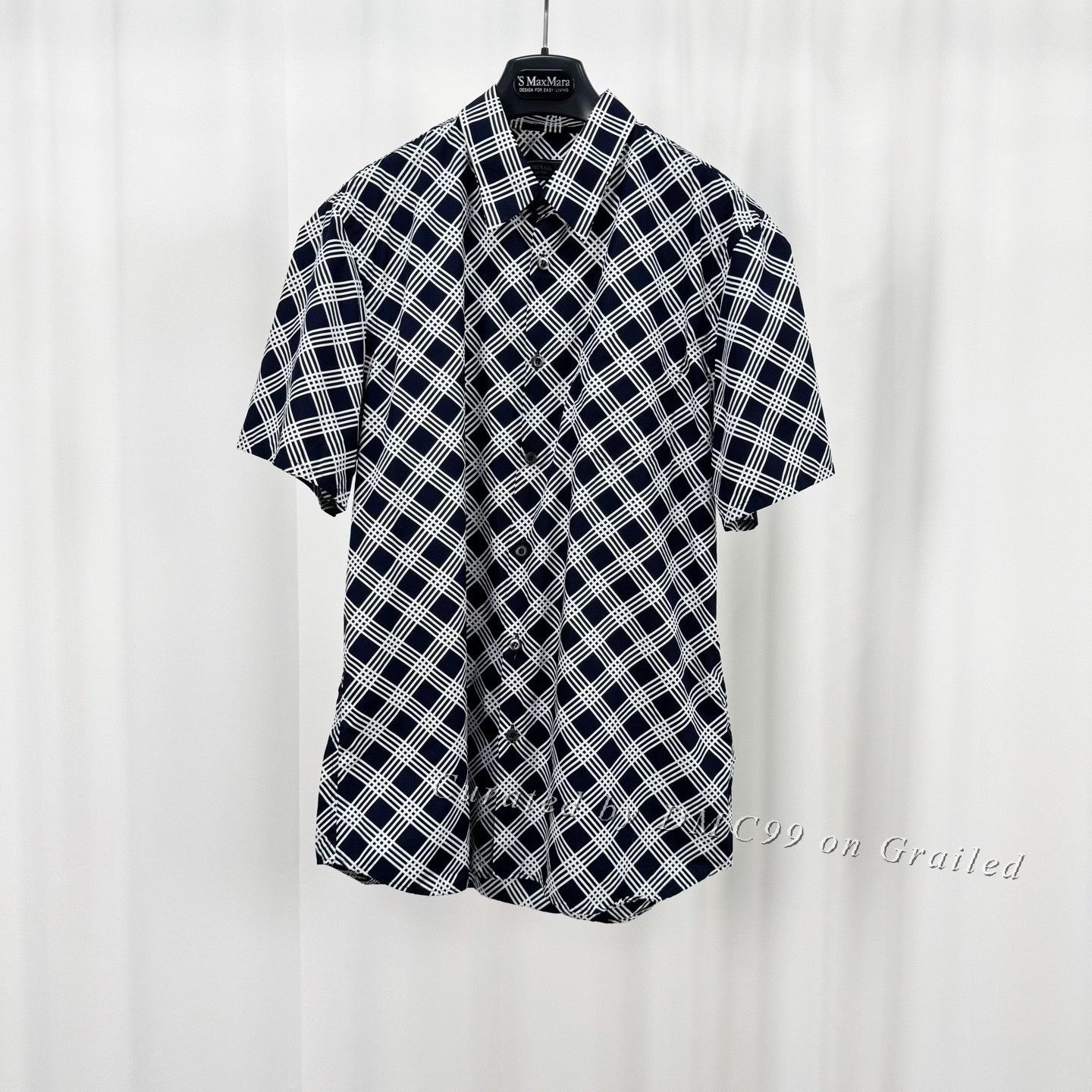 Prada Prada Plaid Short-Sleeve Shirt Size US M / EU 48-50 / 2 - 1 Thumbnail
