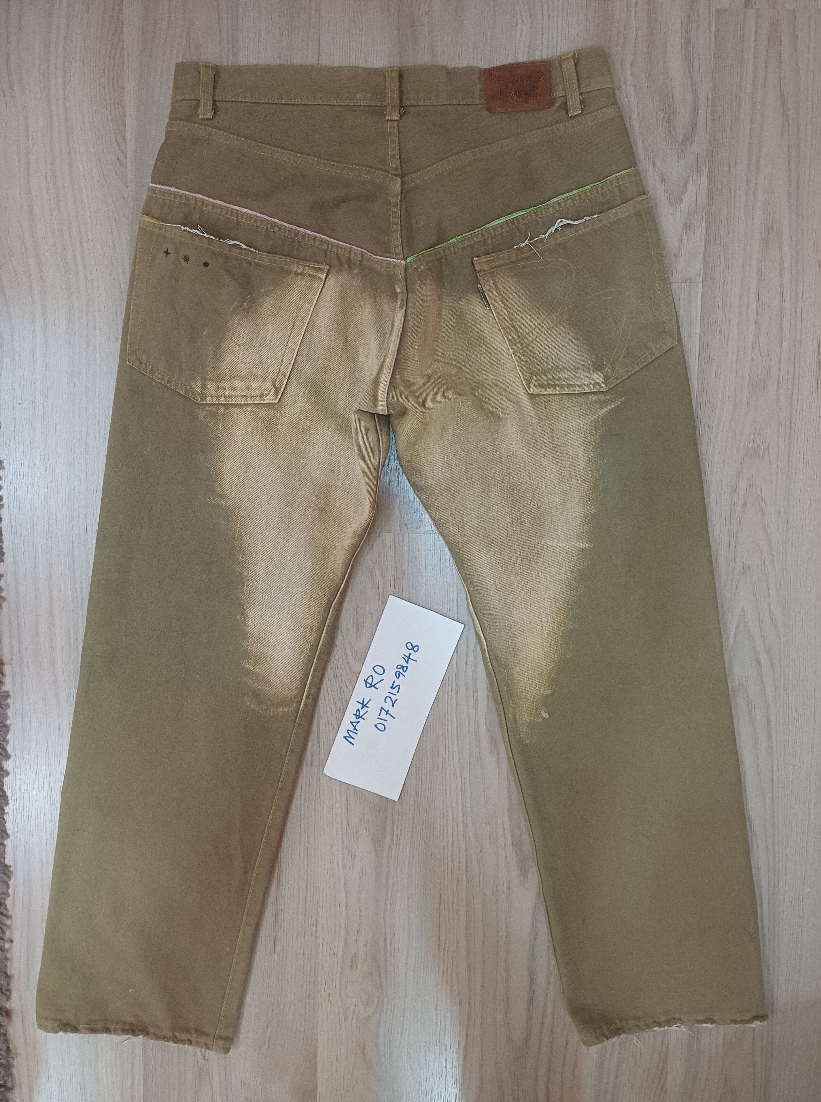 Japanese Brand Awesome bagy selvedge jeans pant Size US 32 / EU 48 - 5 Thumbnail