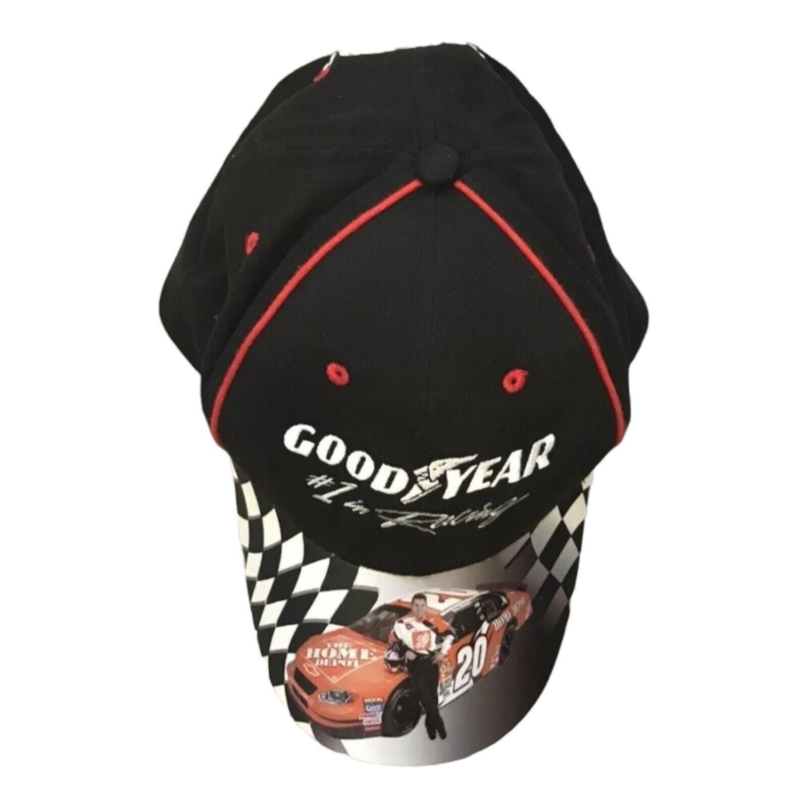 Other Goodyear #1 NASCAR In Racing Cap Black Home Depot Cotton Size ONE SIZE - 2 Thumbnail