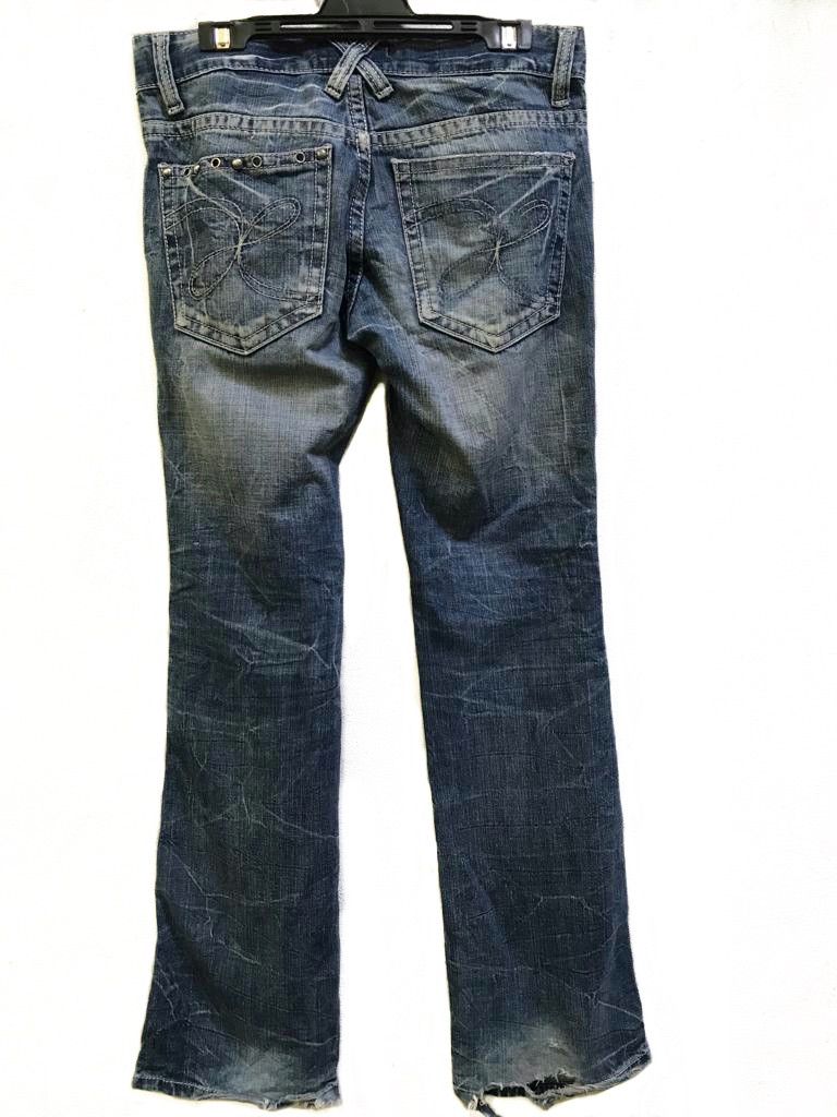 Hysteric Glamour × Japanese Brand X Frm Flare Denim Pants Size 32" / US 10 / IT 46 - 2 Thumbnail