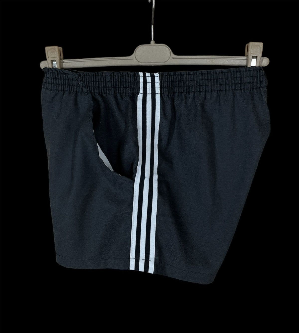 Adidas 70s VENTEX FRANCE Trefoil 3-Stripes Sprinter Running Shorts Size US 32 / EU 48 - 10 Thumbnail