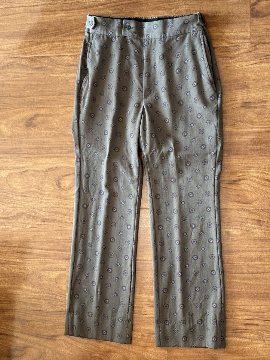 Needles Needles wool side tab trousers with motif Size US 32 / EU 48 - 1 Thumbnail