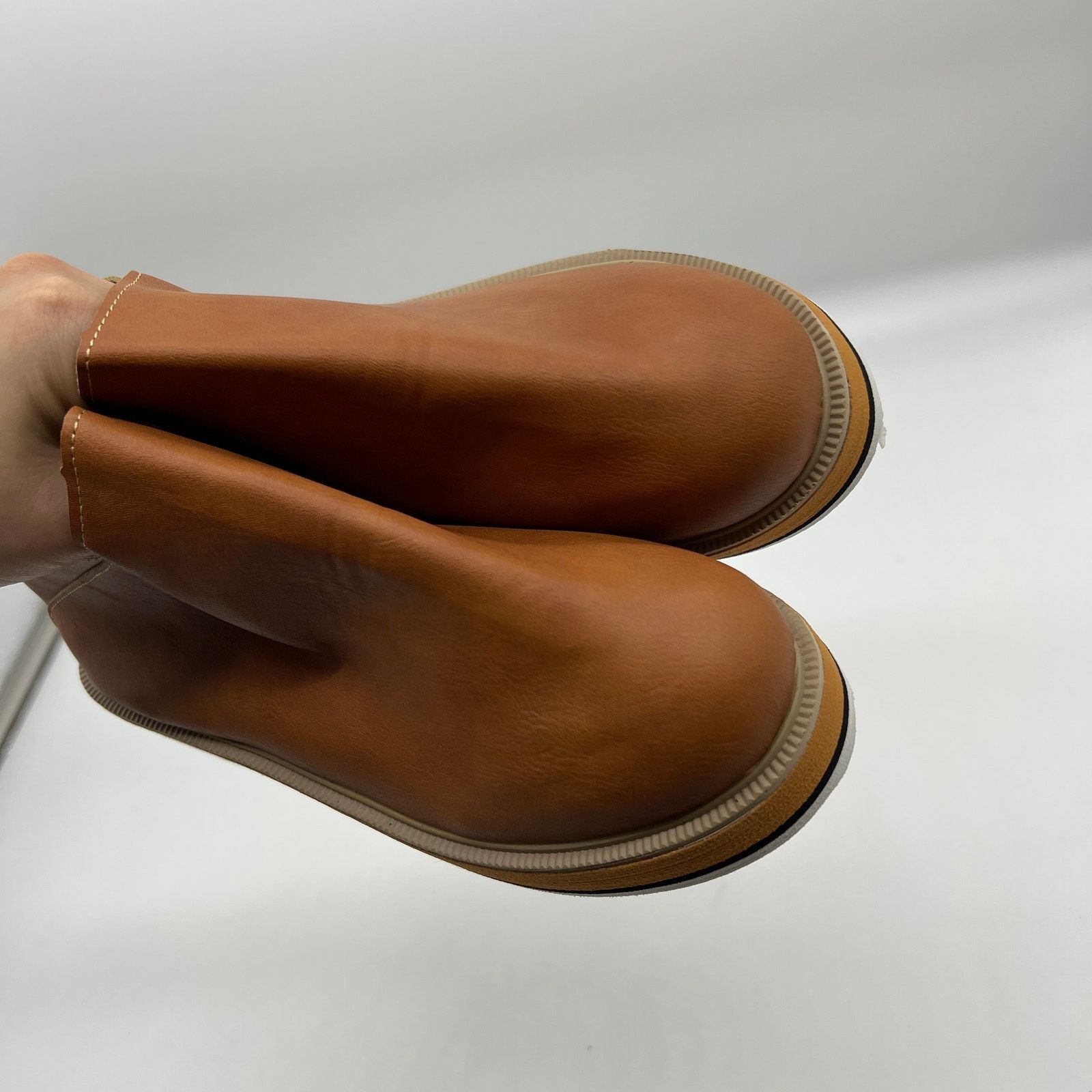 Other Ankle Boots Round Toe Casual Comfortable Lightweight Size US 6.5 / IT 36.5 - 6 Thumbnail