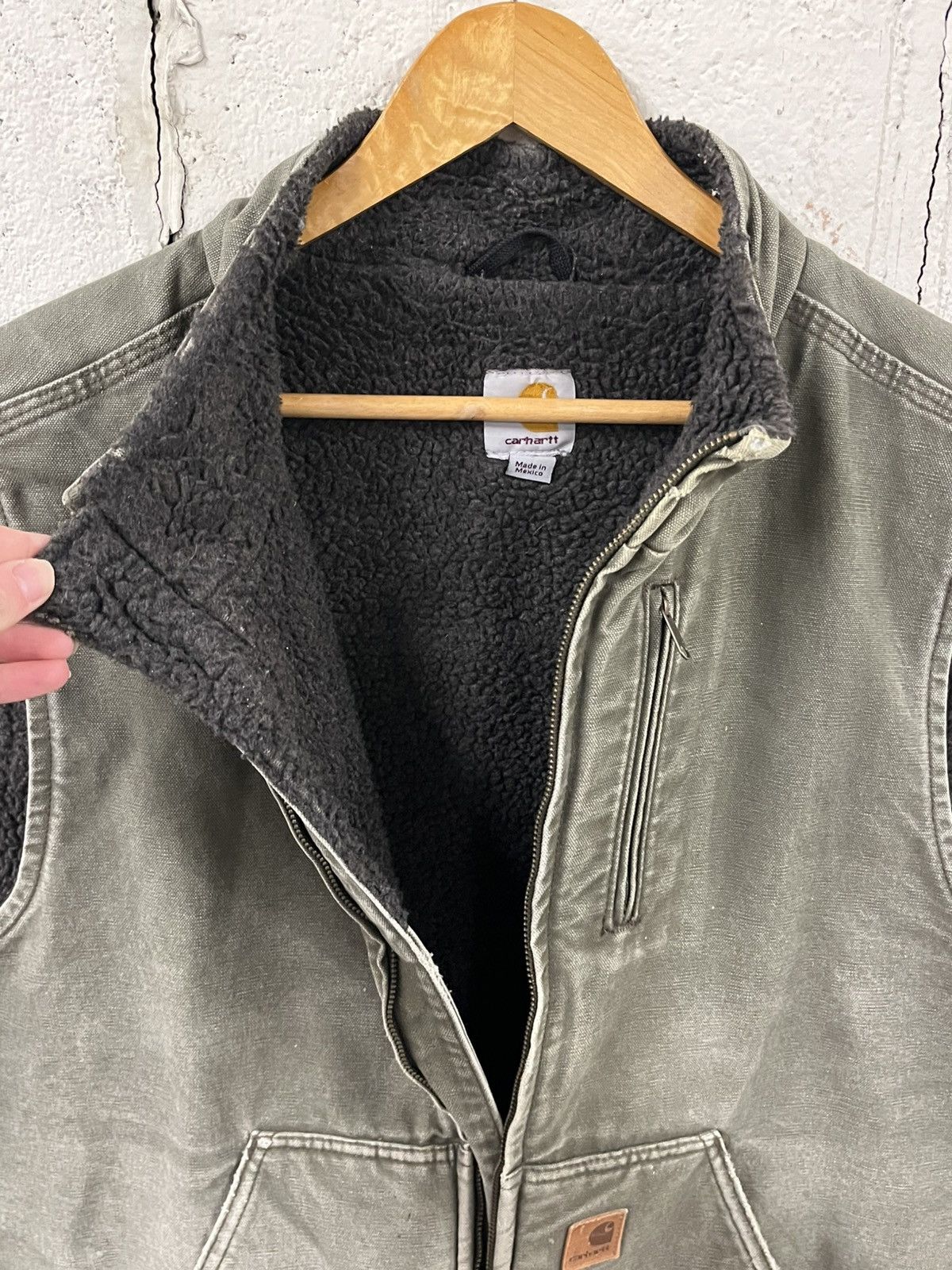 Carhartt Carhartt vest vintage sun faded green rare workwear Size US XL / EU 56 / 4 - 8 Thumbnail