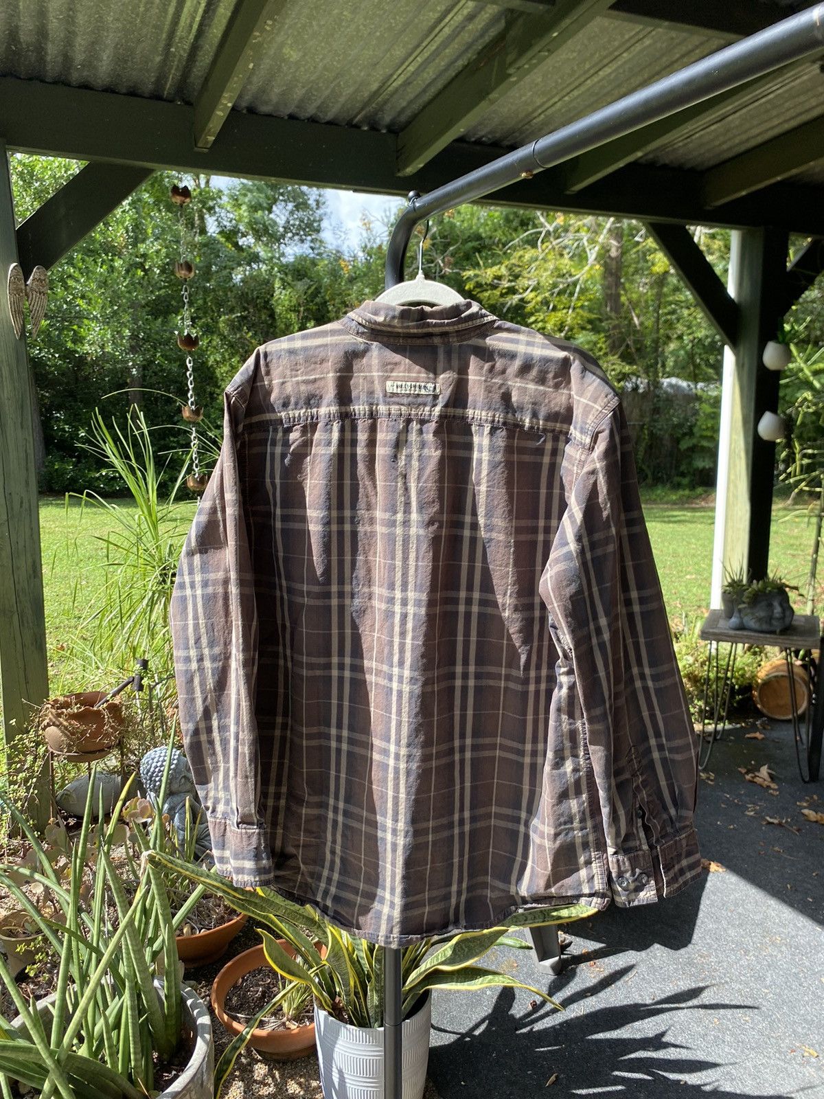 Harley Davidson Brown Plaid Harley Embroidered Button Down Flannel Large Size US L / EU 52-54 / 3 - 5 Thumbnail