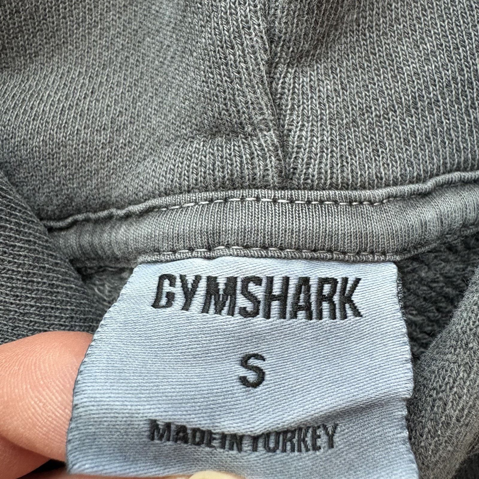 Gymshark Gymshark Women's Hoodie Oversized Washed Charcoal Grey S Size S / US 4 / IT 40 - 4 Thumbnail