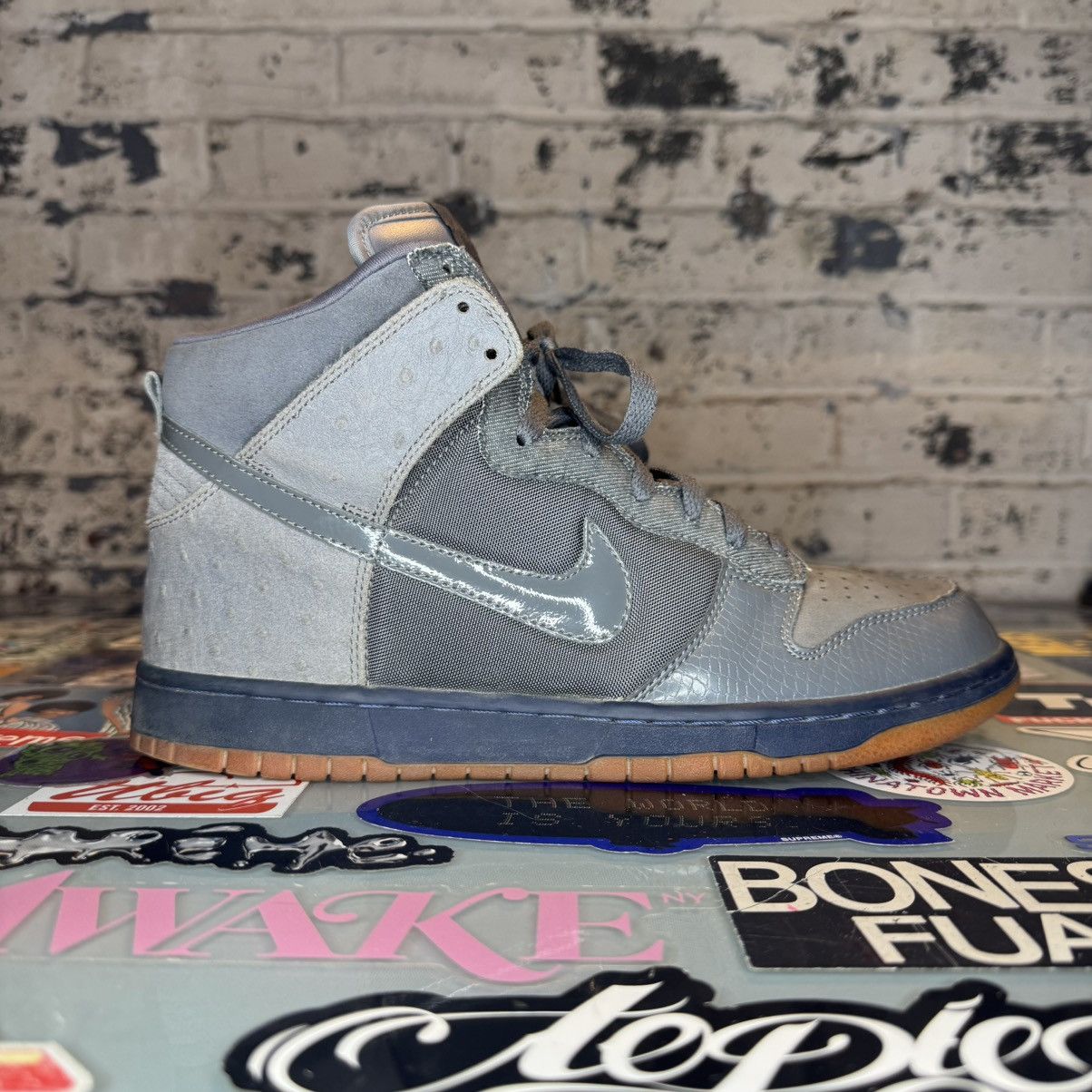 Nike Nike Dunk High Deluxe Ostrich Light Graphite Sz 10 No Box Size US 10 / EU 43 - 3 Thumbnail