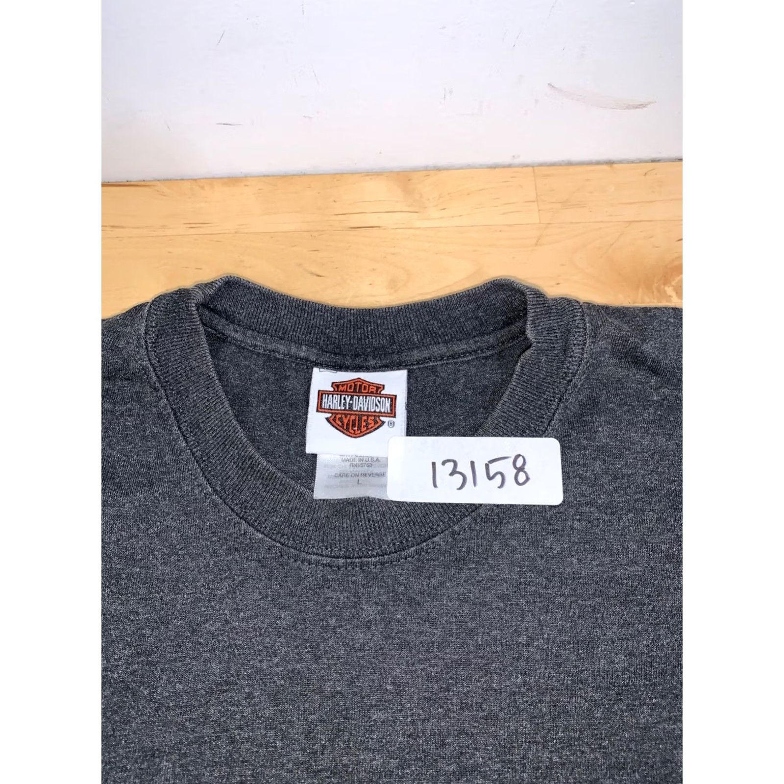 Harley Davidson Harley-Davidson Cut Off Shirt Men L Gray Miami Florida Biker Beach Y2K 13158 Size US L / EU 52-54 / 3 - 3 Thumbnail