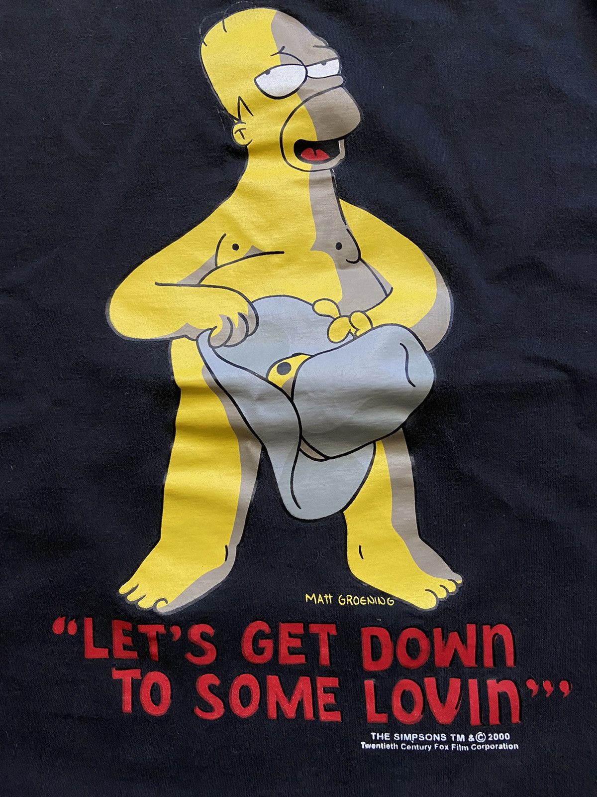 The Simpsons Vintage The Simpsons 2000s Homer Simpson tee Size US M / EU 48-50 / 2 - 2 Thumbnail