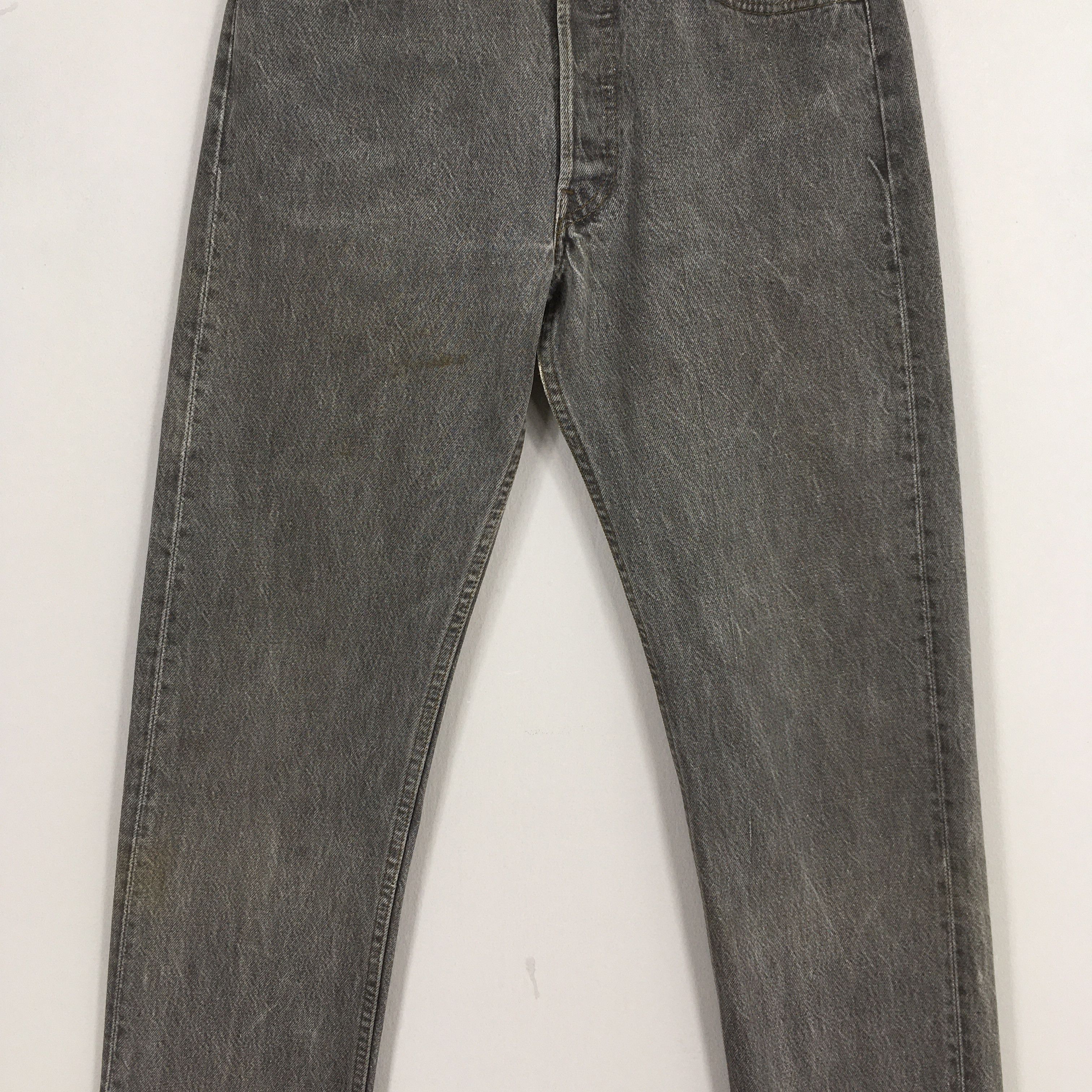 Levi's Size 28x31 Vintage 80s Levi's 501 Black Jeans S926 Size US 28 / EU 44 - 3 Thumbnail