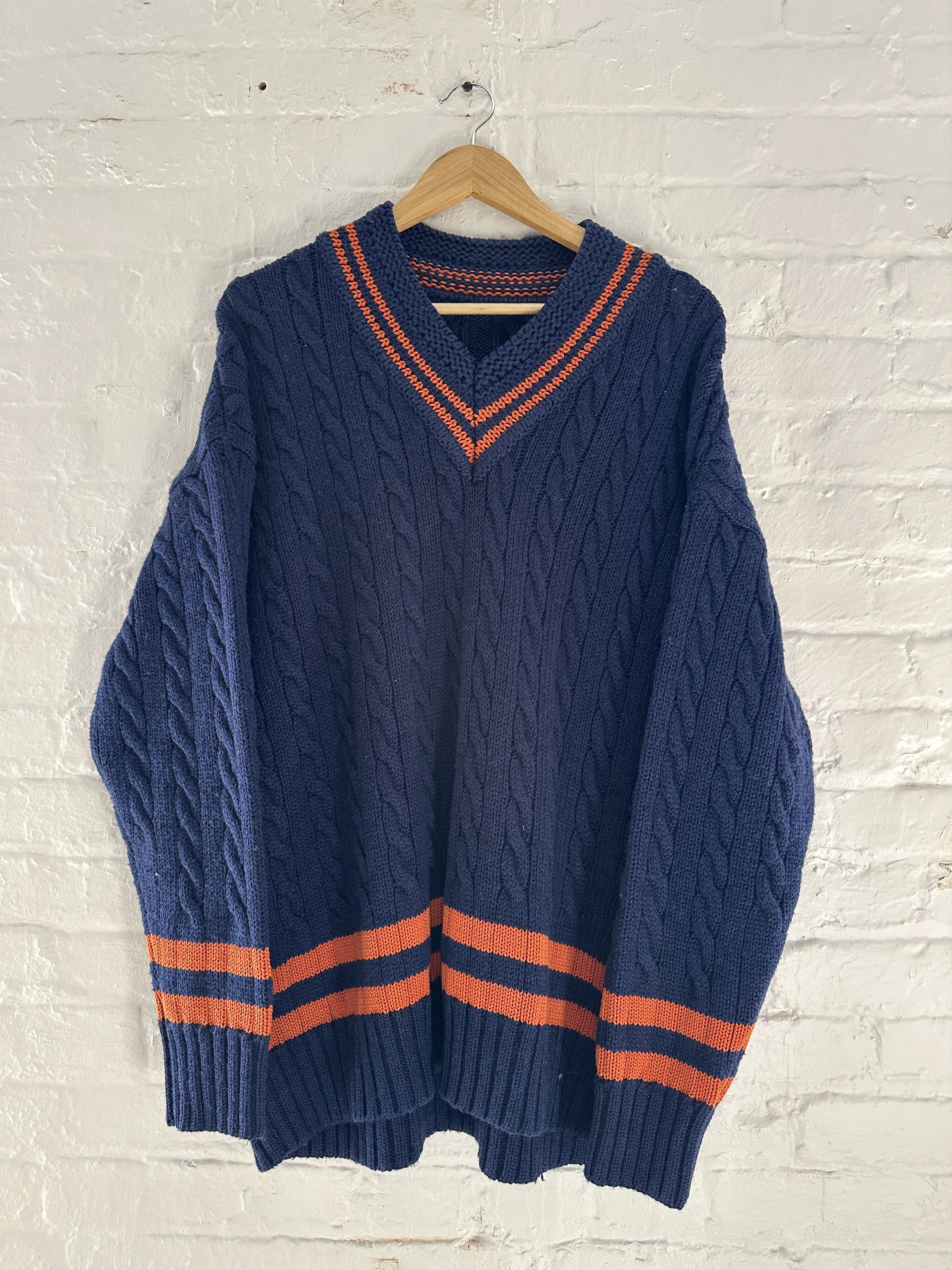 Maison Margiela Cableknit Wool Sweater