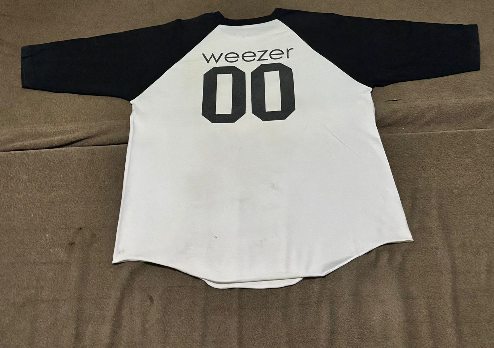 Band Tees Vintage Weezer Raglan Shirt Size US XL / EU 56 / 4 - 2 Thumbnail