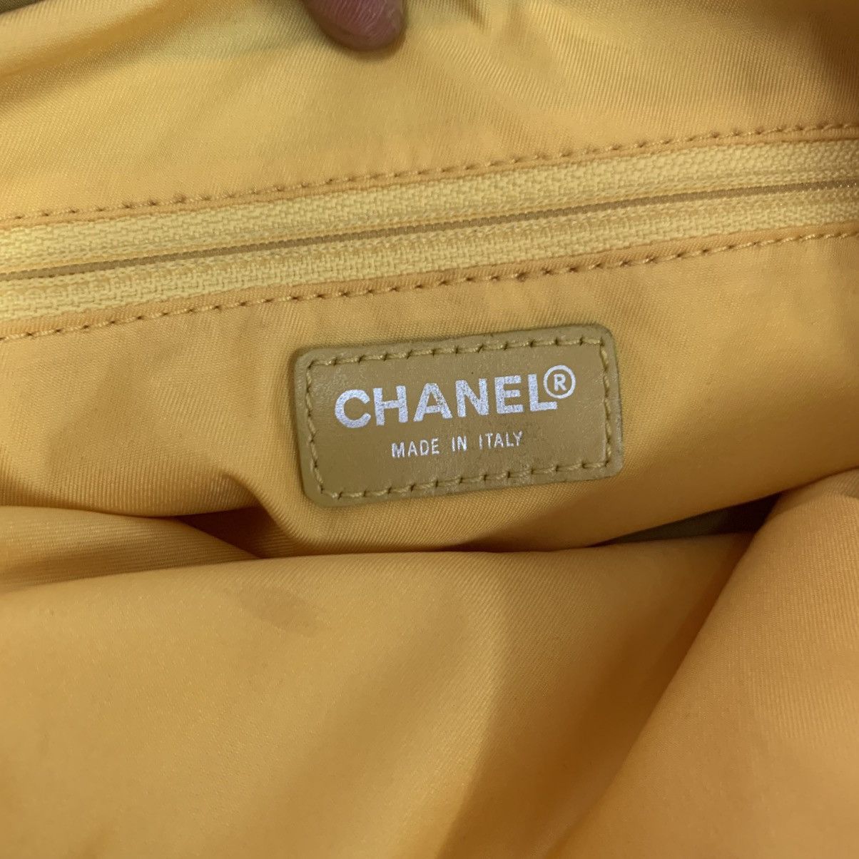 Chanel Chanel Traveline Yellow Two Way Bag Size ONE SIZE - 12 Thumbnail