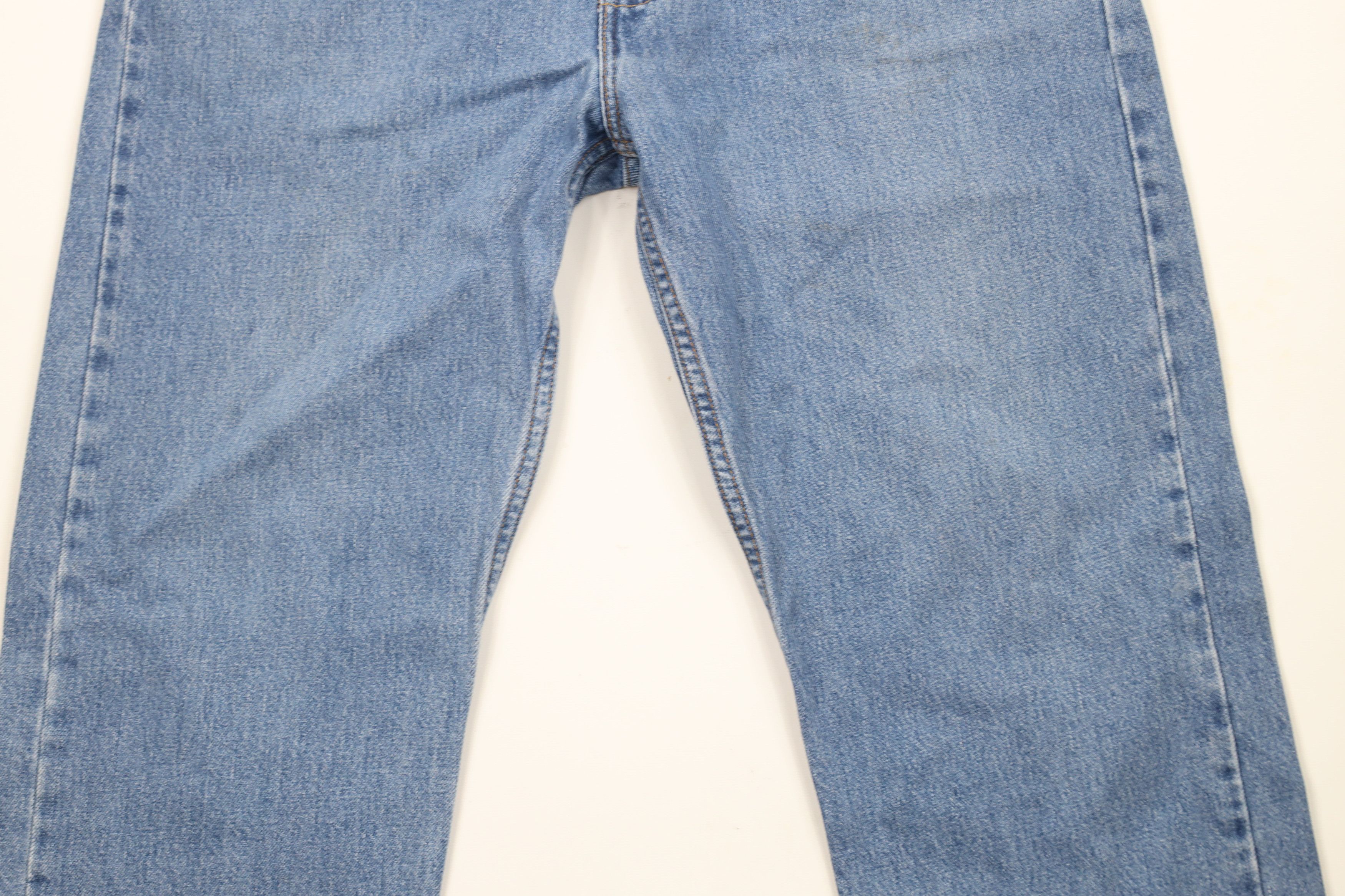 Levi's × Vintage Vintage 90s Levis 505 Regular Fit Denim Jeans Blue Cotton Size US 38 / EU 54 - 3 Thumbnail