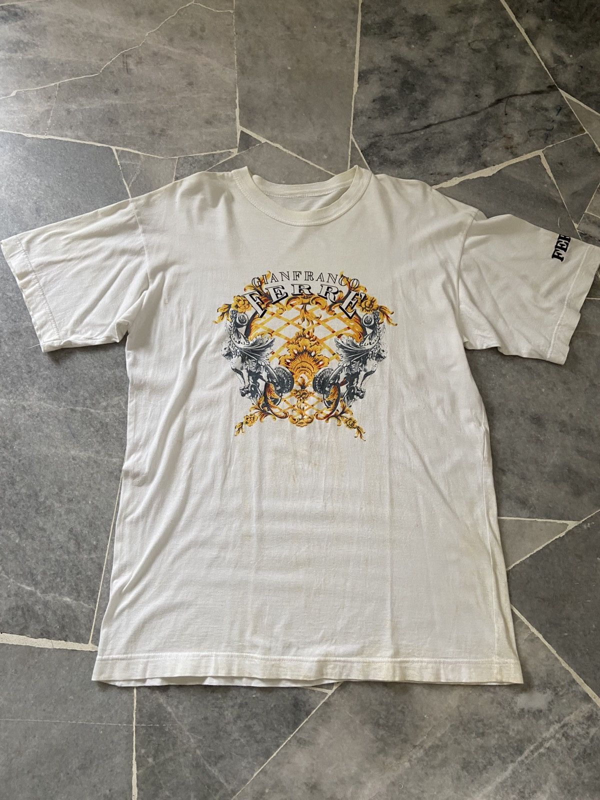 Gianfranco Ferre Vintage Gianfranco Ferre Tee Size US L / EU 52-54 / 3 - 2 Thumbnail