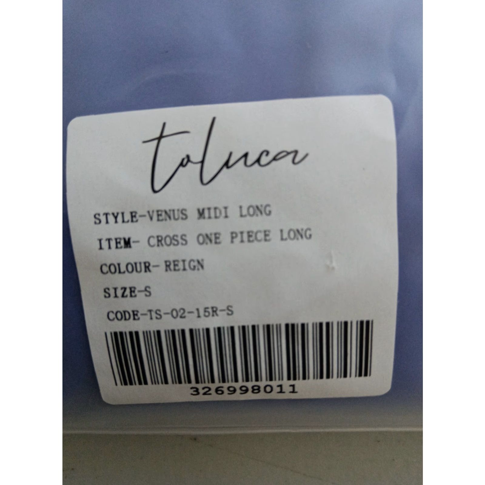 Vintage Toluca Swim One Piece Cross Back Blue Wide Strap Swimsuit S - Toluca - Women - One Piece - Blue - Swim - Beach - Fashion - Sexy - Vintage No Size S / US 4 / IT 40 - 6 Thumbnail