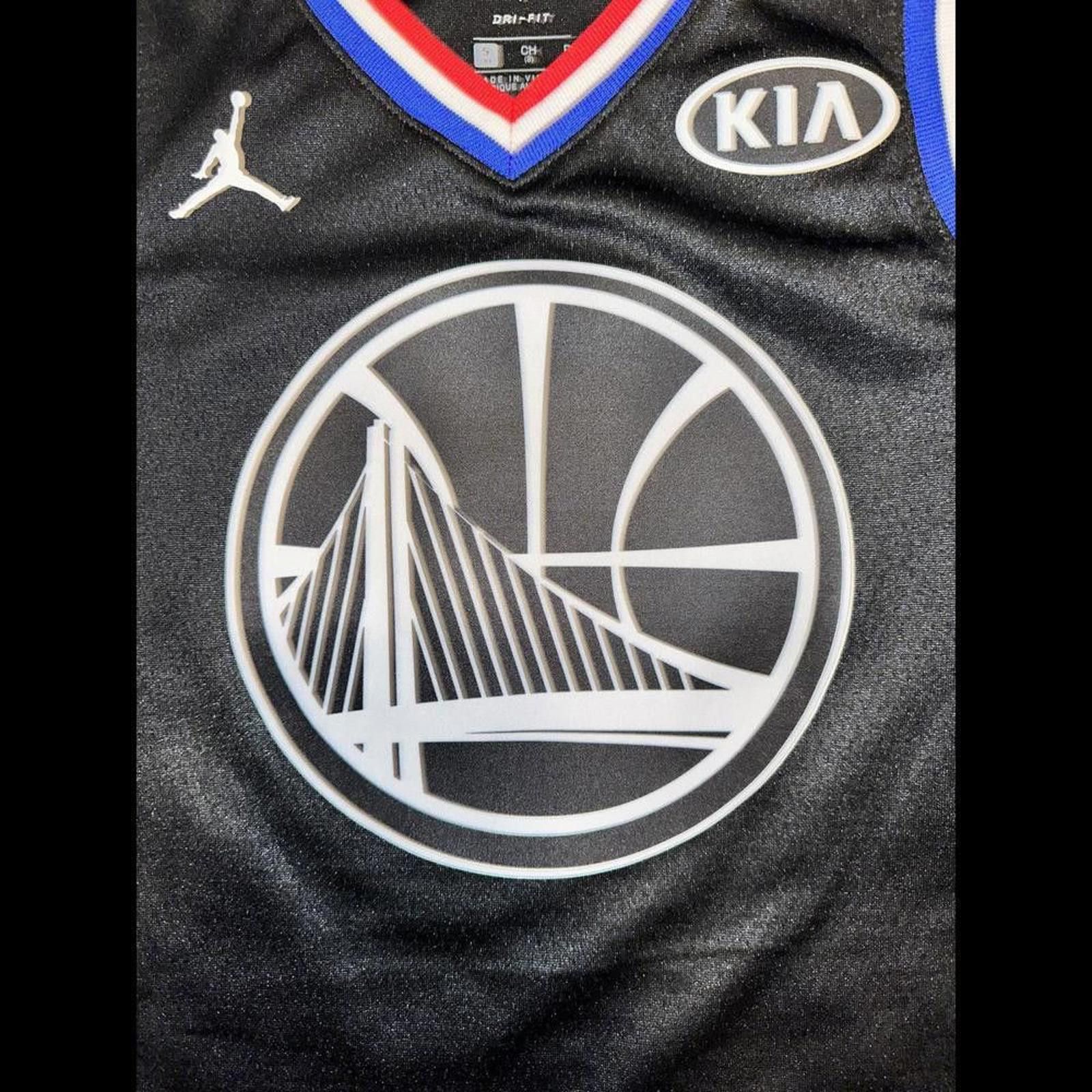 Nike Jordan Big Kid's (Boy's) NBA Warriors Kevin Durant 2019 All-Star Jersey Size US S / EU 44-46 / 1 - 4 Thumbnail