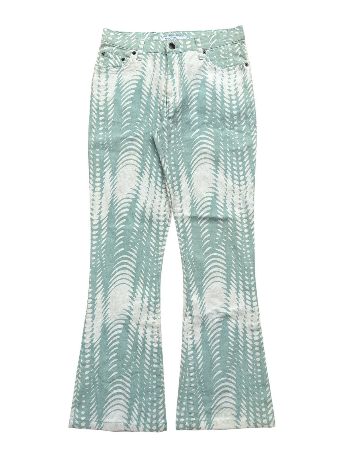 SS96 ‘The Hunger’ Optical Illusion Flare Pants