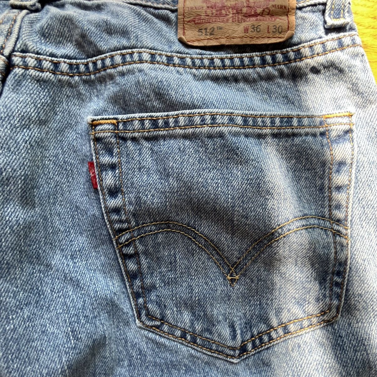 Levi's Levis 512 36/30 Slim Fit Size US 36 / EU 52 - 7 Thumbnail