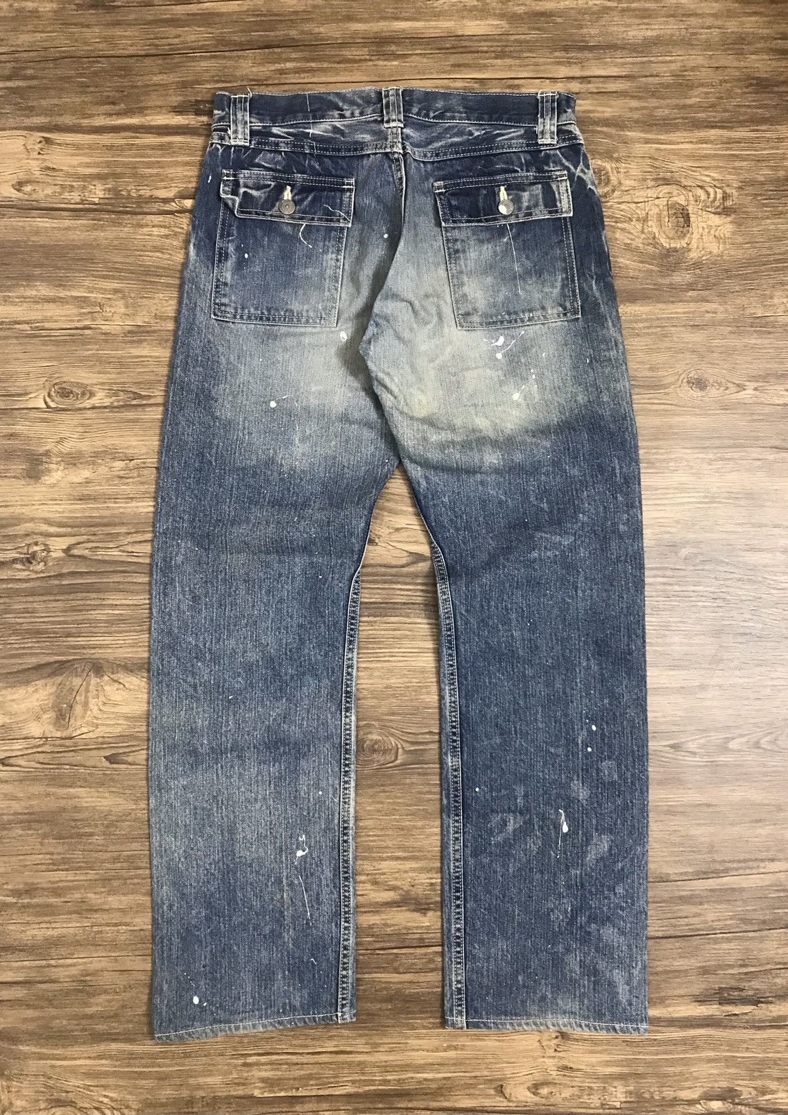 Eternal Eternal Union distressed splatter denim Size US 32 / EU 48 - 5 Thumbnail