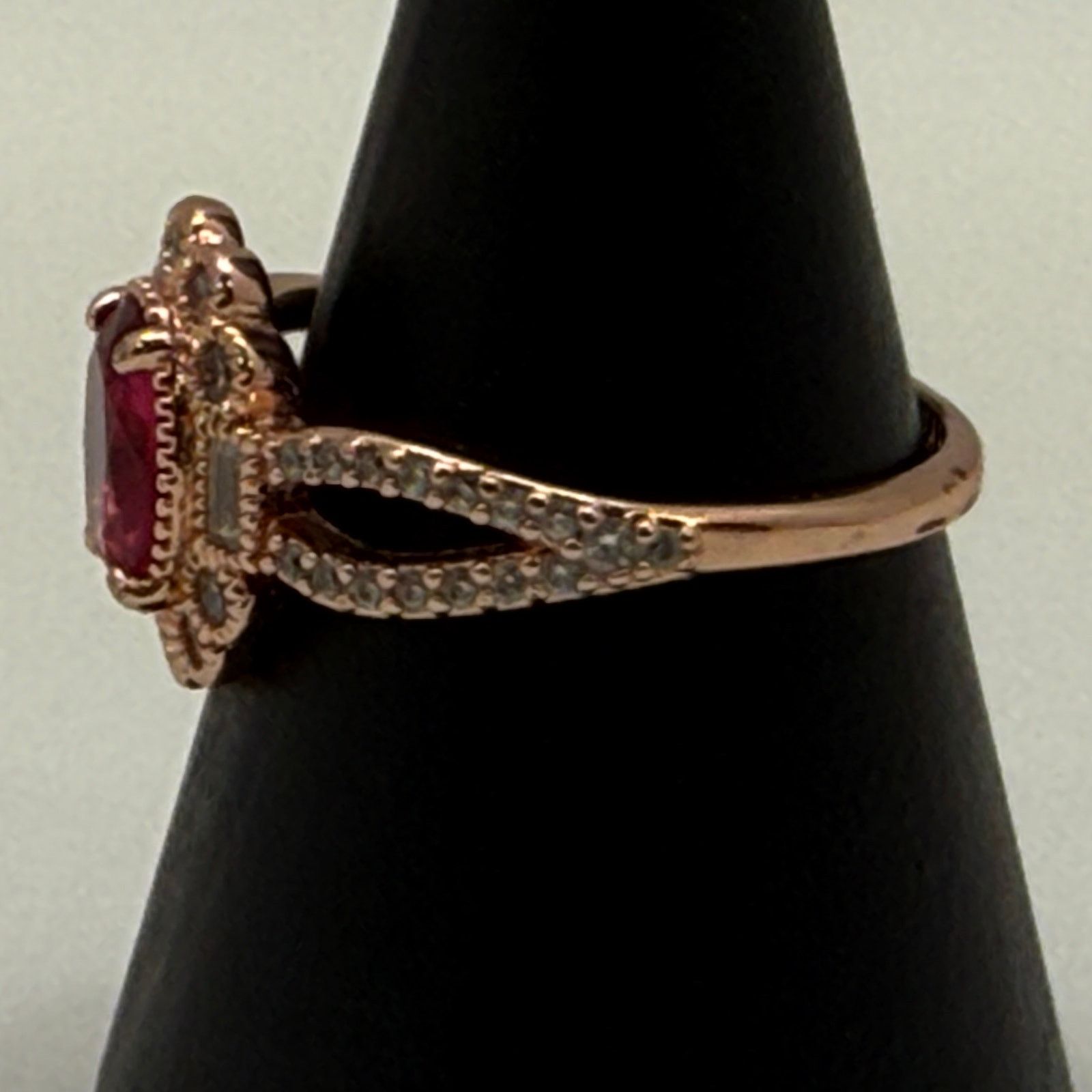 Other Bomb Party RBP3637 Classic Chic Lab Created Ruby Size 9 Ring Size ONE SIZE - 3 Thumbnail