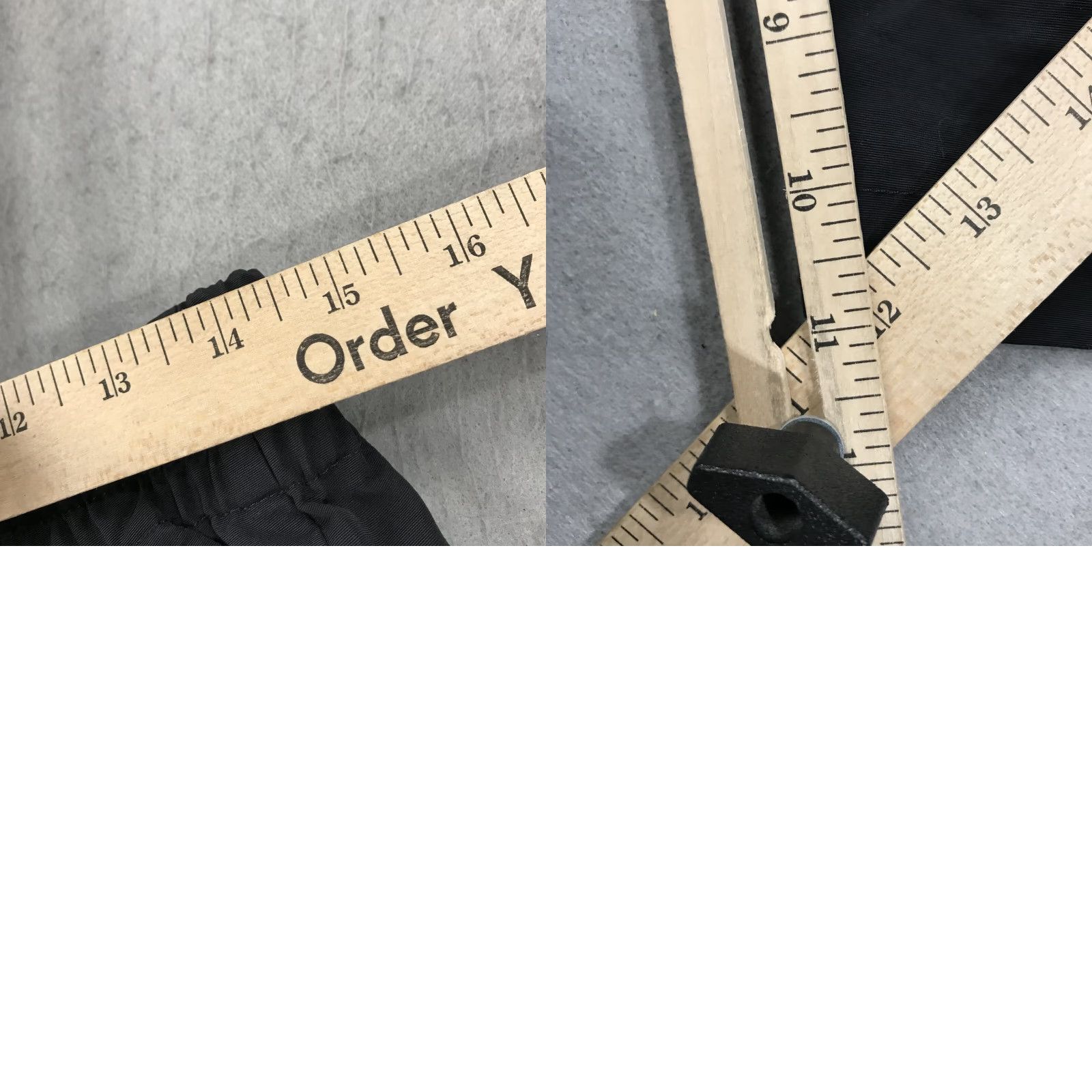 Vintage Cadet Mens Shirt 32 Black Cotton Blend Chino Hiking Outdoor Pockets Casual Travel USA Made Summer 90s Outdoor Mens Size US 32 / EU 48 - 8 Thumbnail
